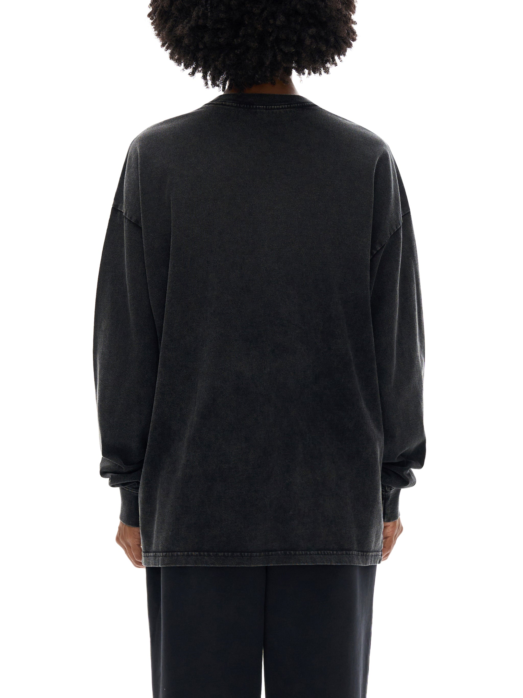 Respiratory Therapy- adult unisex Acid Wash Oversize Long Sleeve T-Shirt