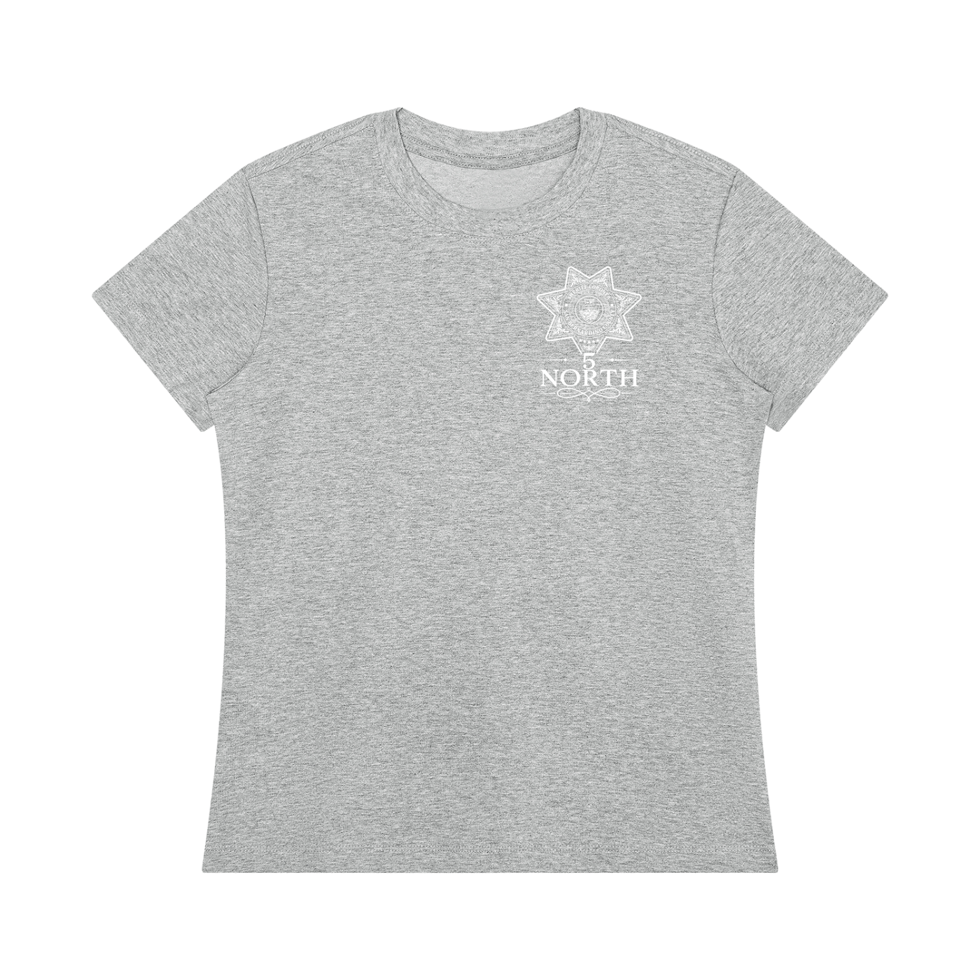 5 North- Women's Regular Fit Crewneck T-Shirt