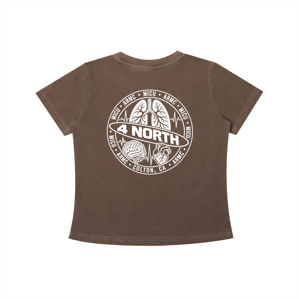 4 North- Vintage Wash Slim Fit T-shirt