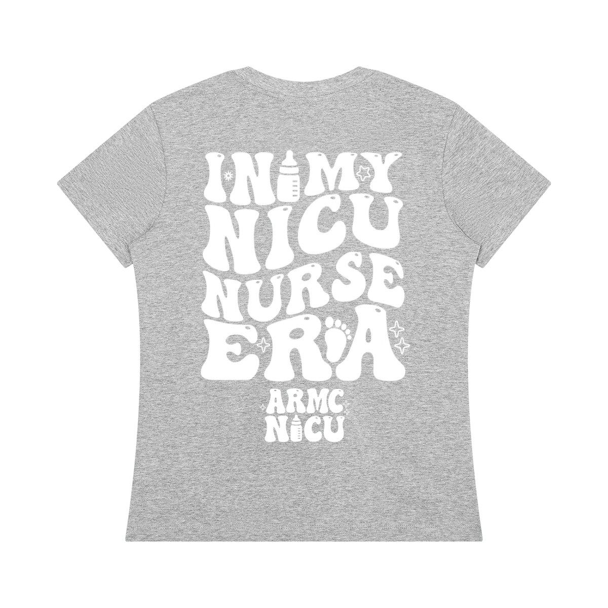 NICU- Women's Regular Fit Crewneck T-Shirt