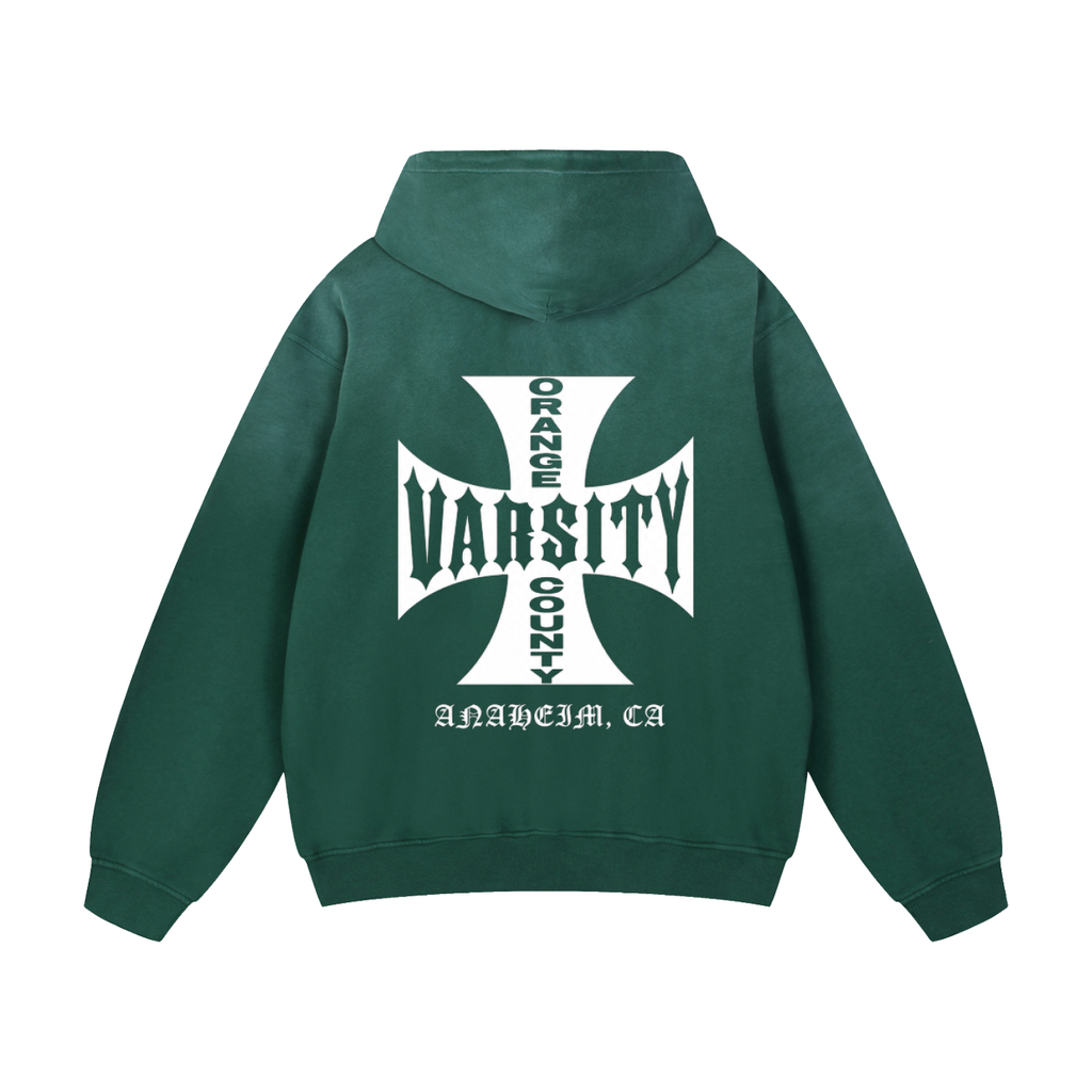 OC VARSITY choppers- adult unisex Heavyweight Sunfade Oversized Hoodie