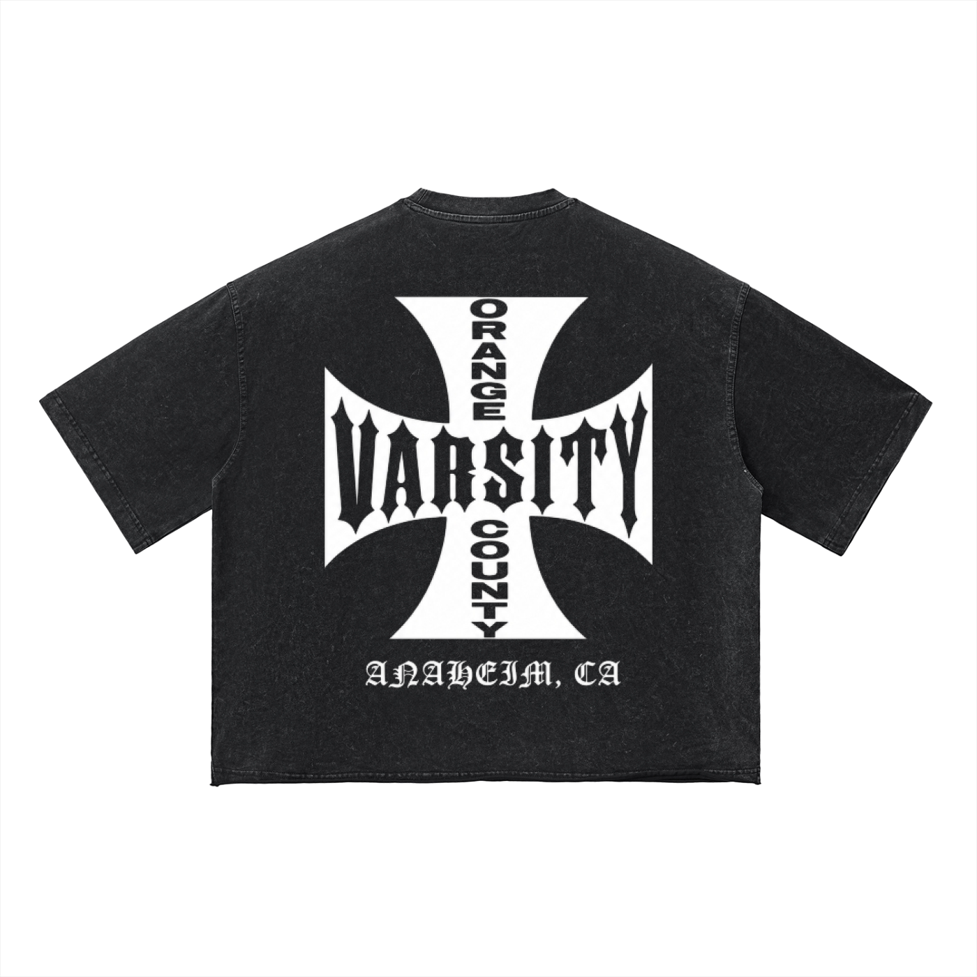 CHOPPERS OC VARSITY- adult unisex Vintage Wash Boxy T-Shirt