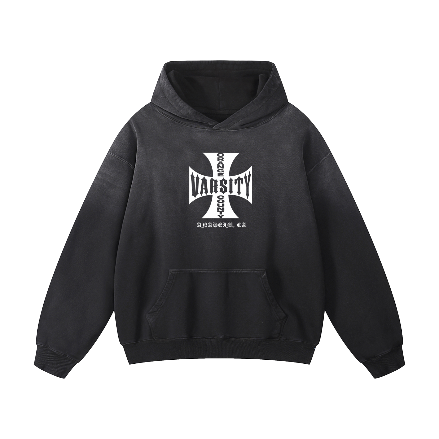 CHOPPERS OC VARSITY- adult unisex Heavyweight Sunfade Oversized Hoodie