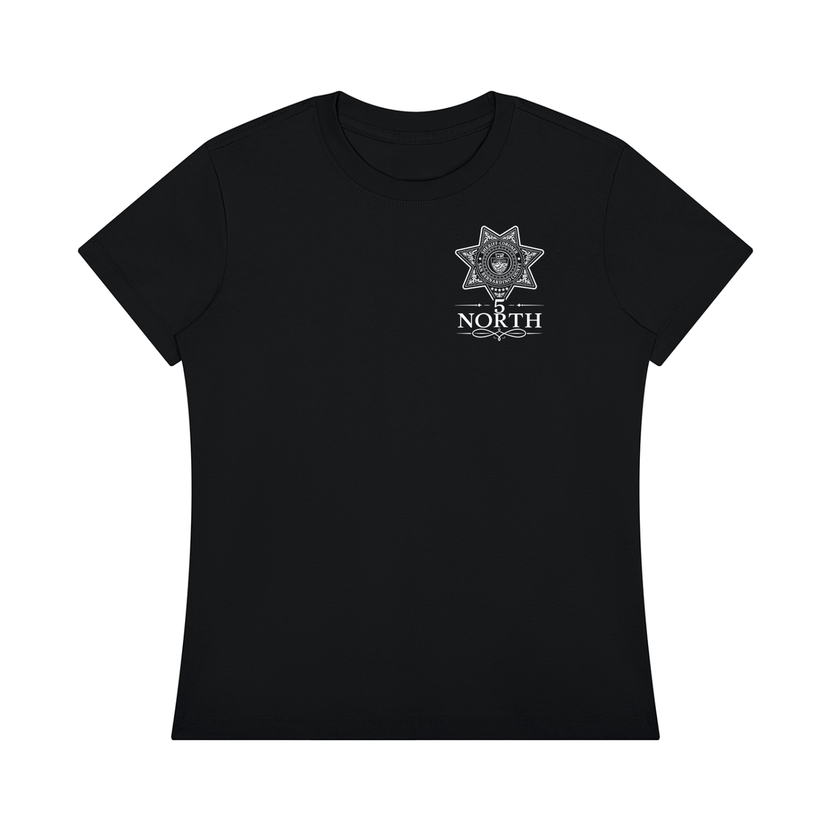 5 North- Women's Regular Fit Crewneck T-Shirt