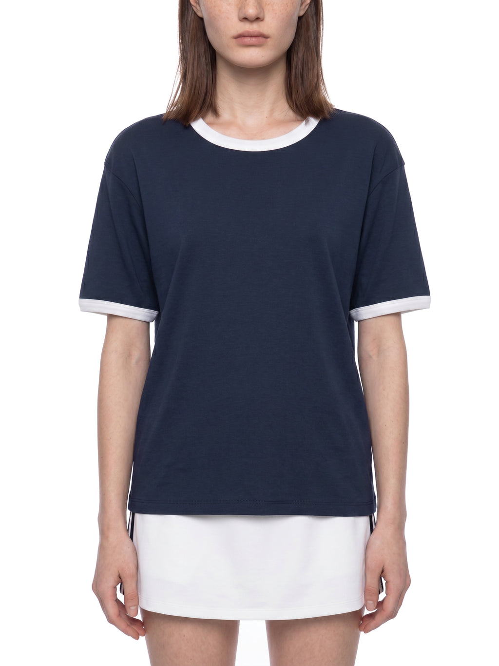 MEXICO OC Varsity- adult unisex Contrast Edge Ribbed Crewneck T-Shirt