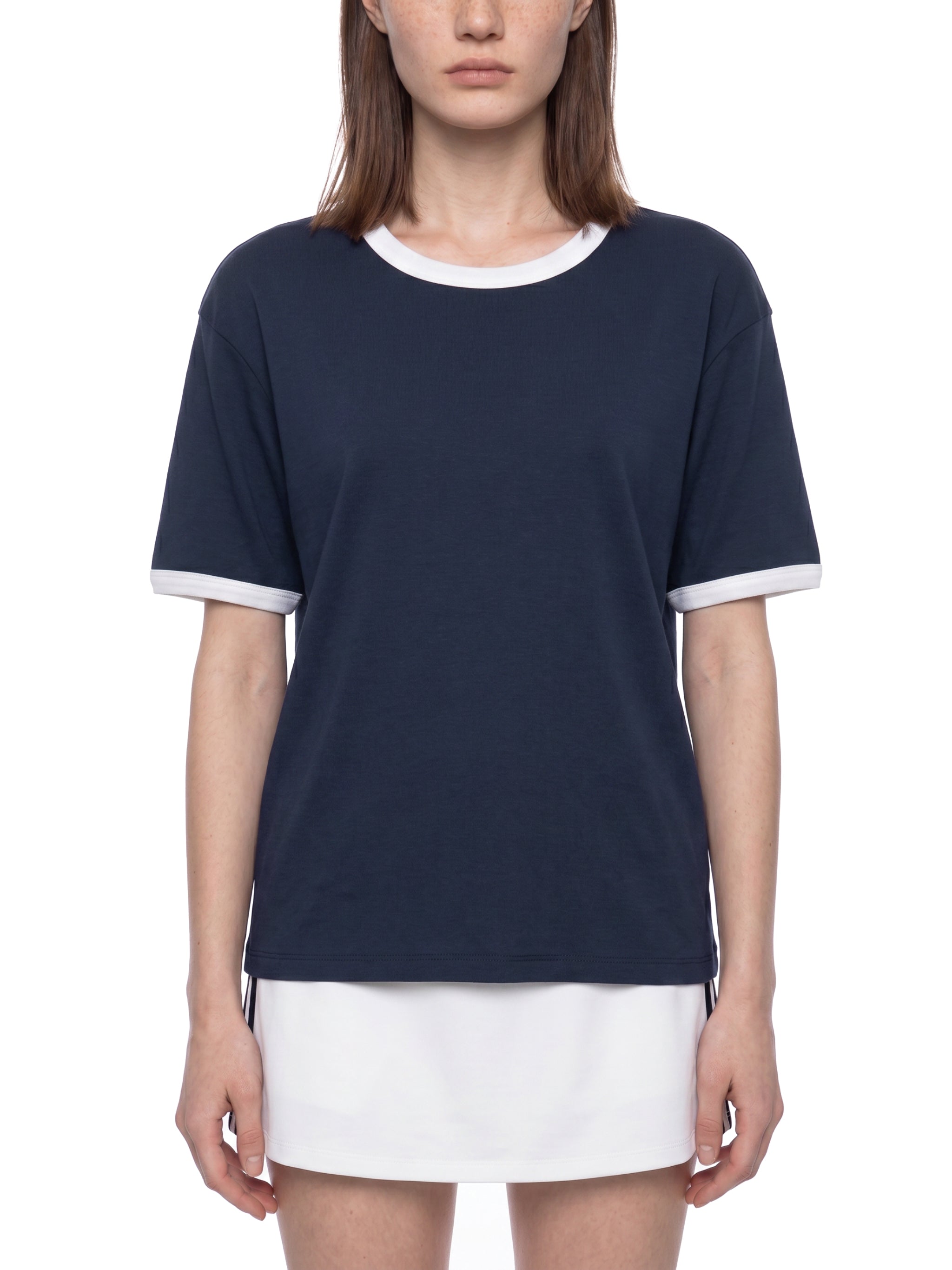 MEXICO OC Varsity- adult unisex Contrast Edge Ribbed Crewneck T-Shirt