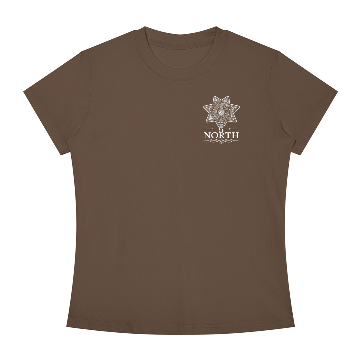 5 North- Women's Slim Fit Crewneck T-Shirt