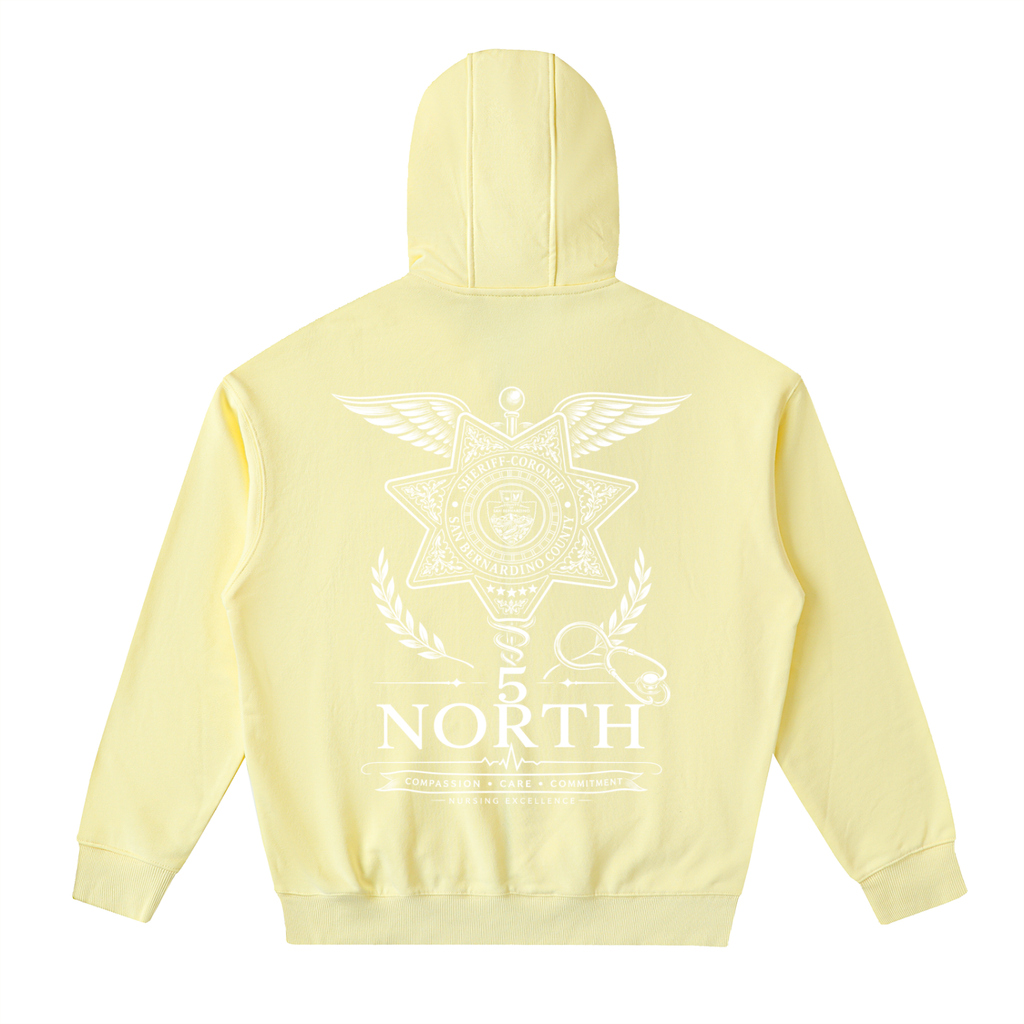 5 North- adult unisex Drop Zip Up Hoodie