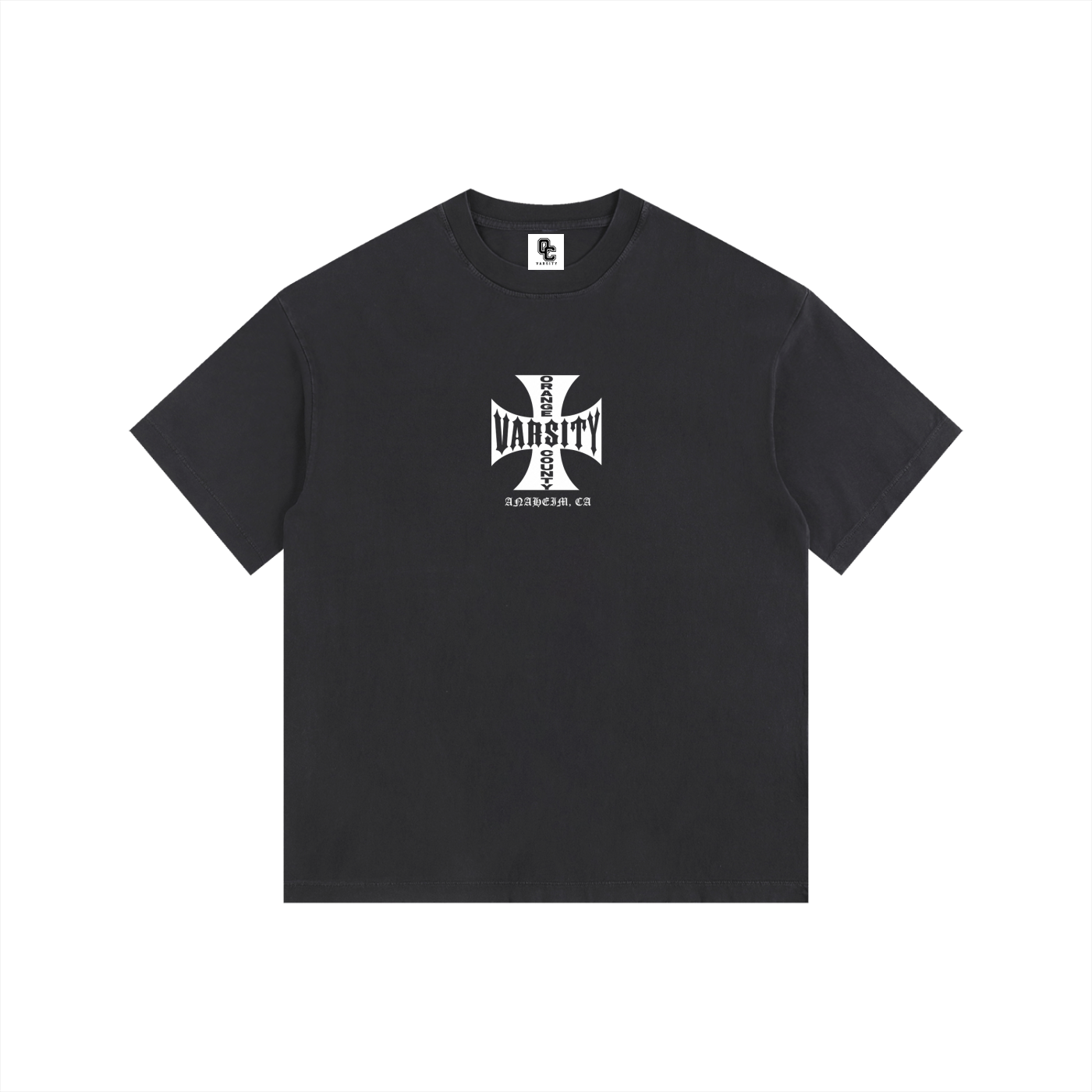 CHOPPERS OC VARSITY- adult unisex Vintage Washed Oversized Cotton T-Shirt
