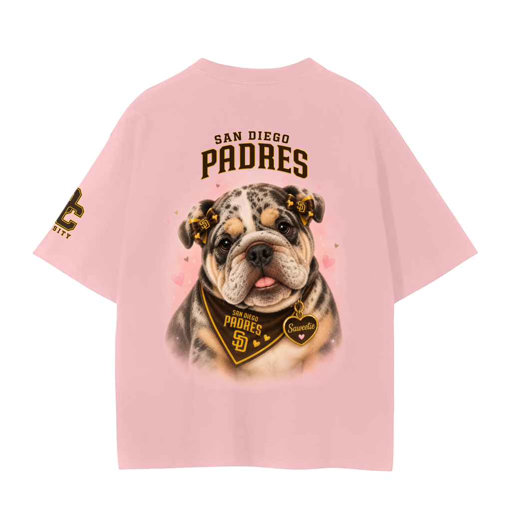 “San Diego Padres Saweetie”- adult unisex Seamless T-Shirt