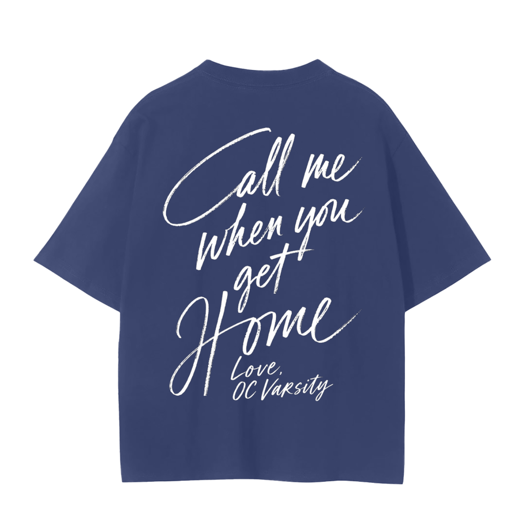 Call me when you get Home- adult unisex Seamless T-Shirt