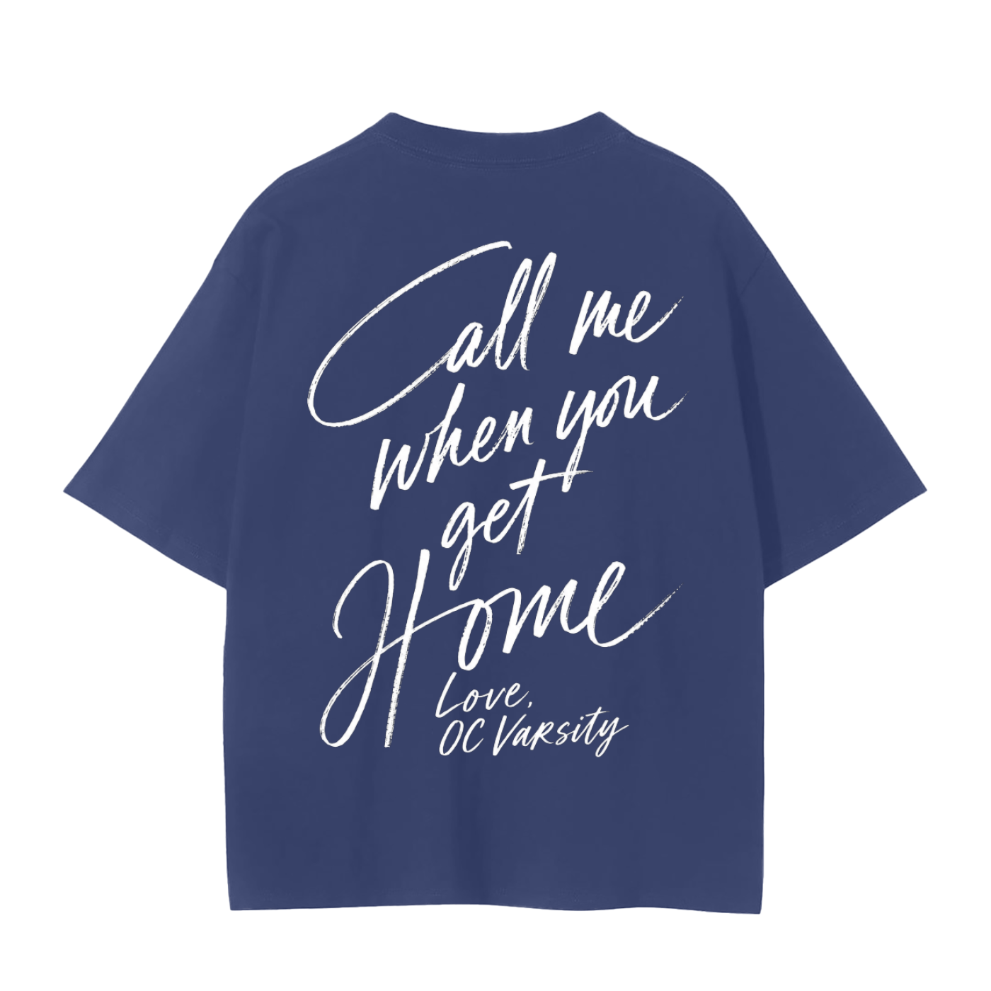 Call me when you get Home- adult unisex Seamless T-Shirt