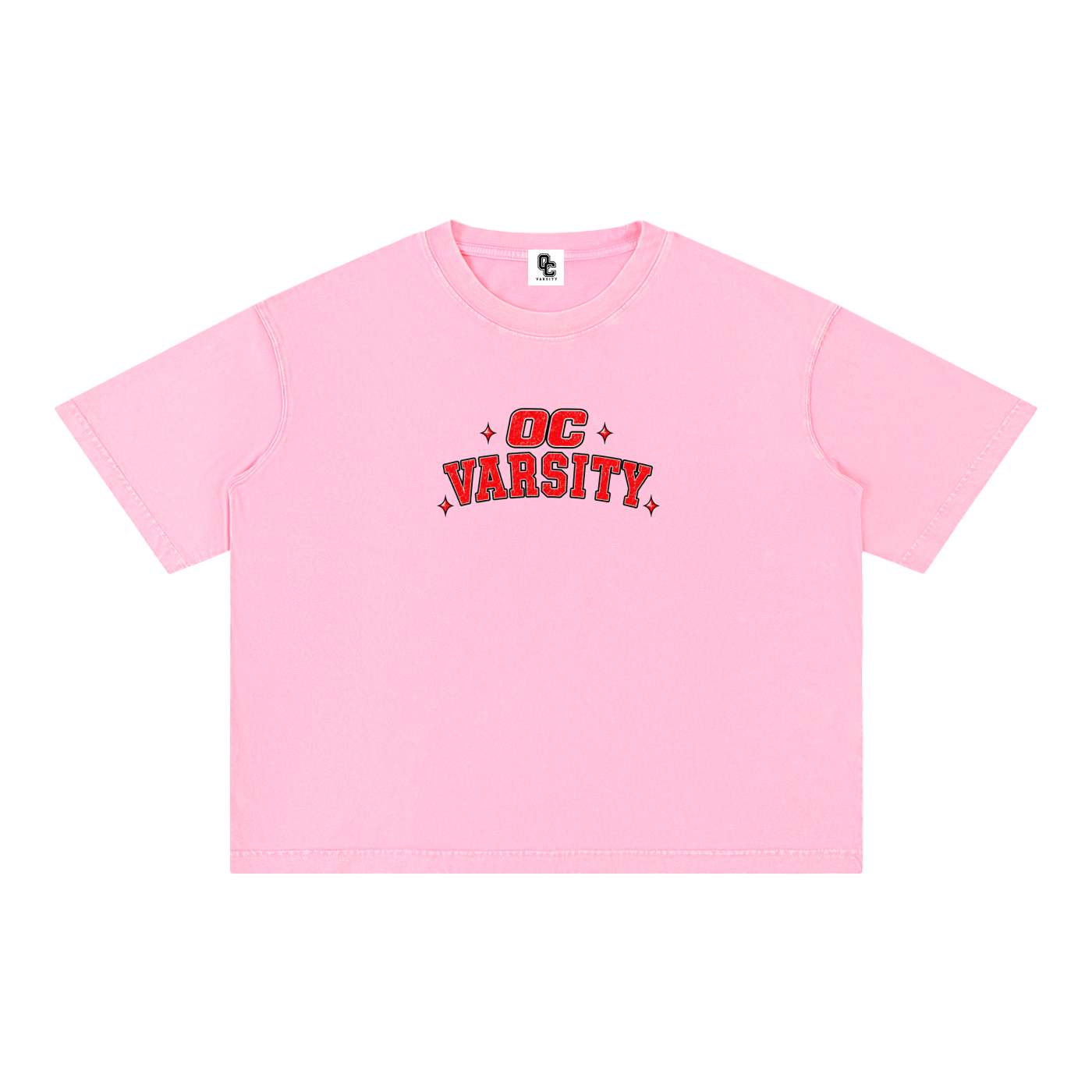 U need Jesus OC Varsity- adult unisex Mineral Wash Boxy Cotton T-Shirt