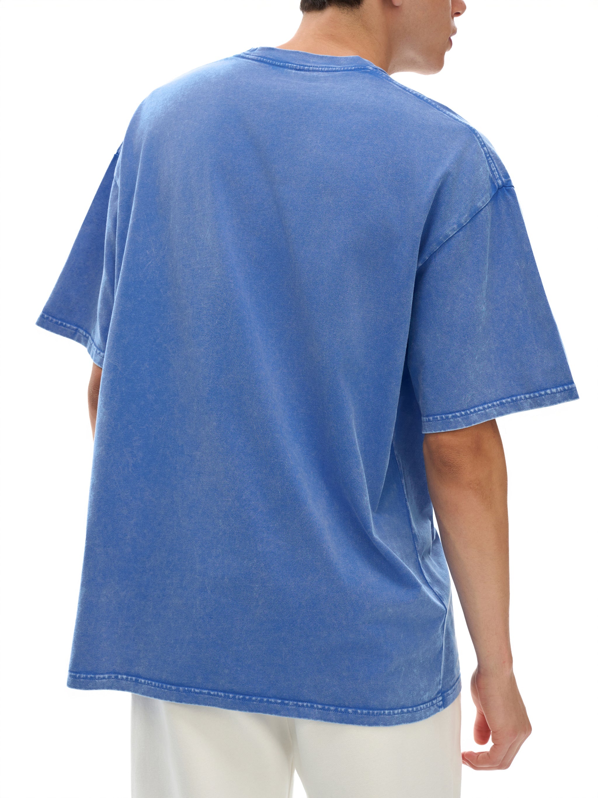 4 North white lettering- adult unisex Snow Washed Oversized Cotton T-Shirt