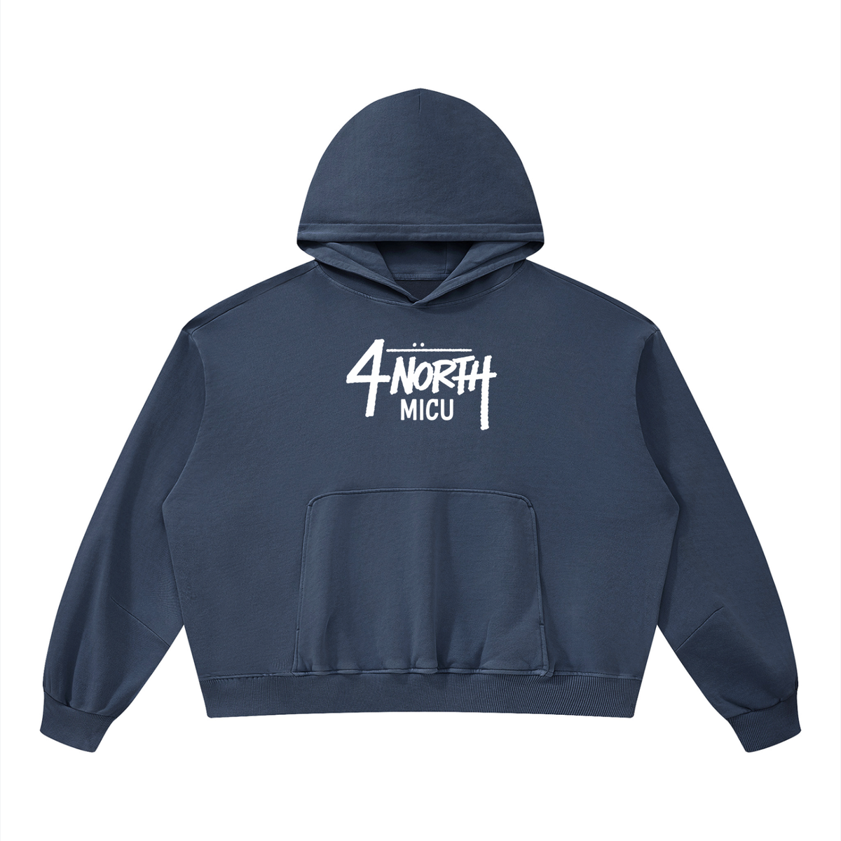 4 North- adult unisex Boxy Vintage Washed Hoodie