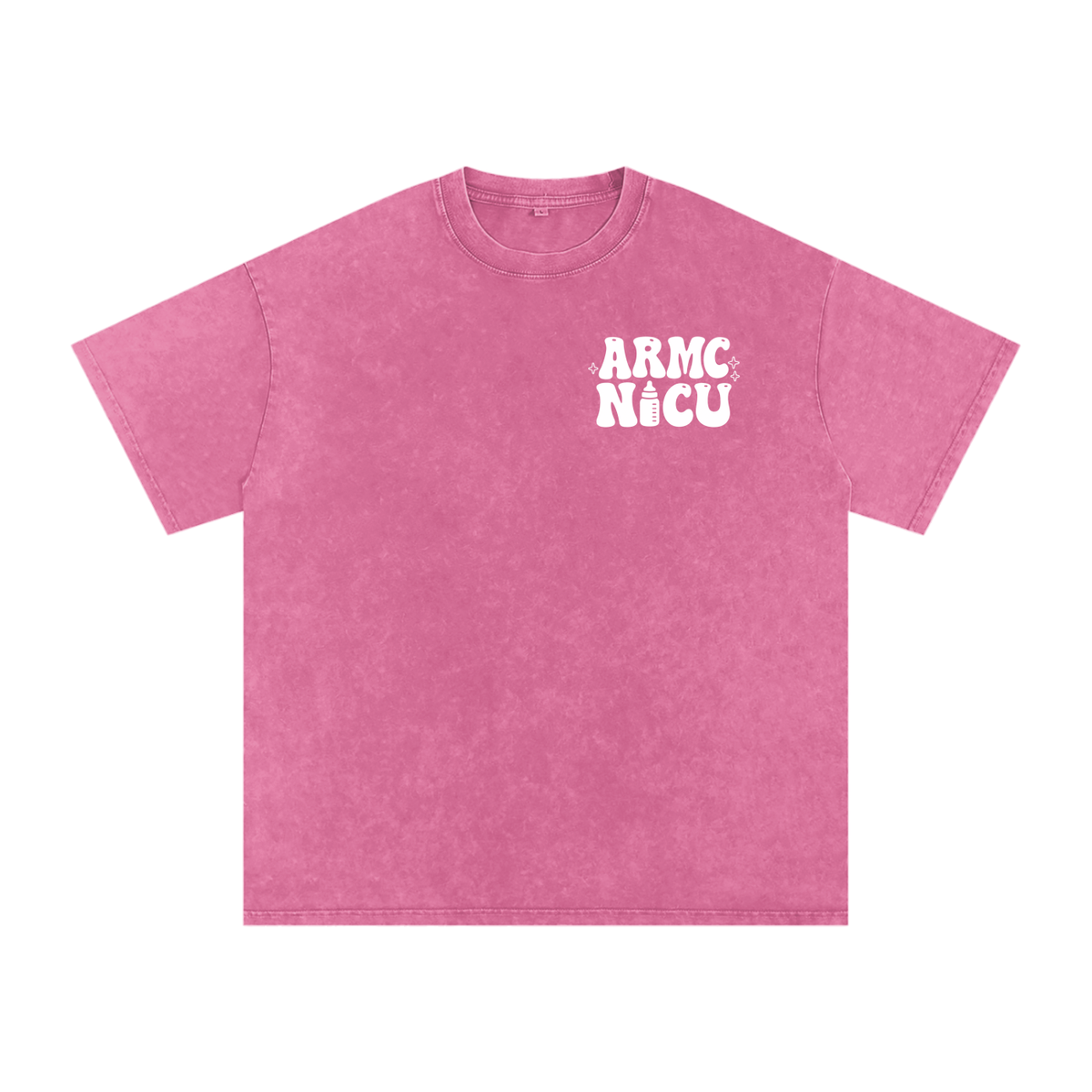 NICU- adult unisex Snow Washed Oversized Cotton T-Shirt