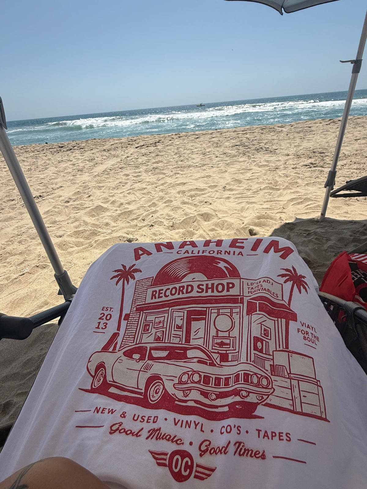Anaheim Record- adult unisex Seamless T-Shirt