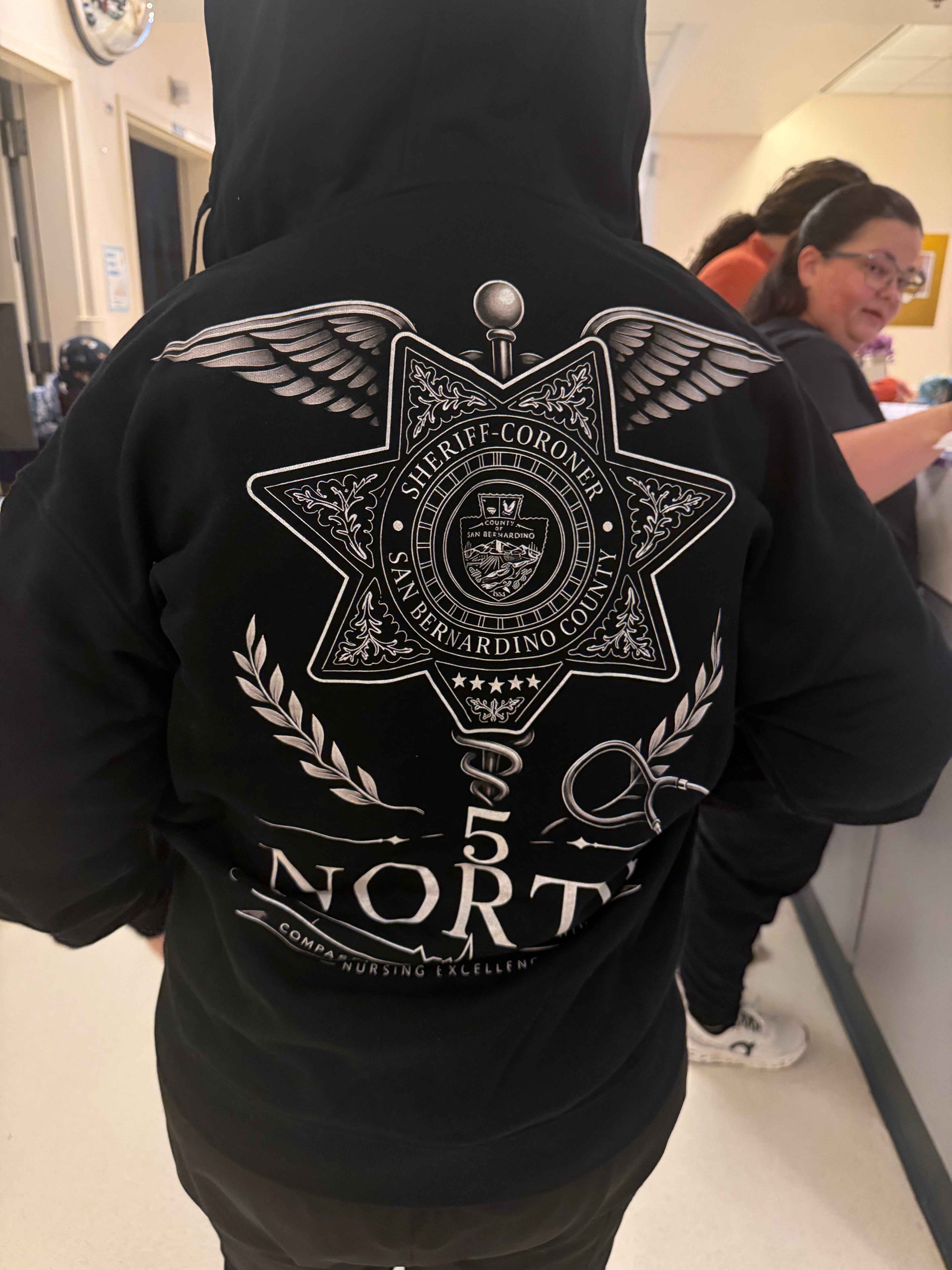 5 North- adult unisex Drop Zip Up Hoodie