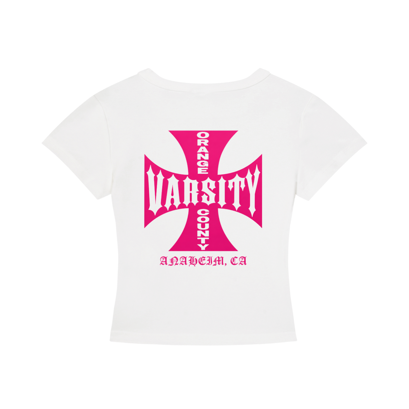CHOPPERS OCVarsity-Women's Cropped T-Shirt