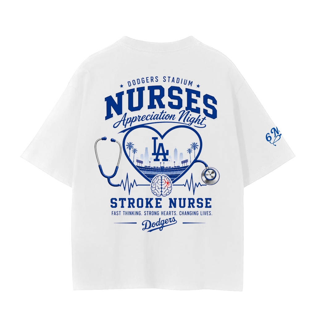 Dodgers Nurse Appreciation night -adult unisex Seamless T-Shirt