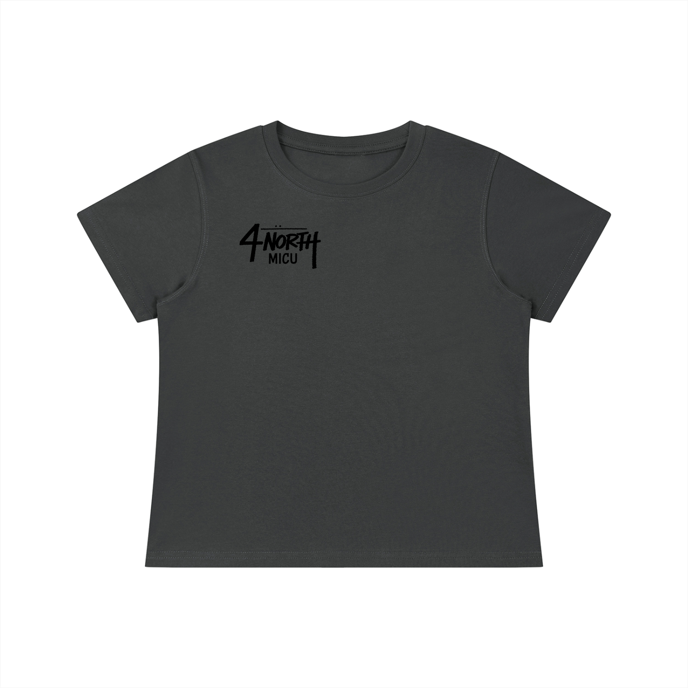 4 North black lettering- Women's Quick-Dry Baby T-Shirt
