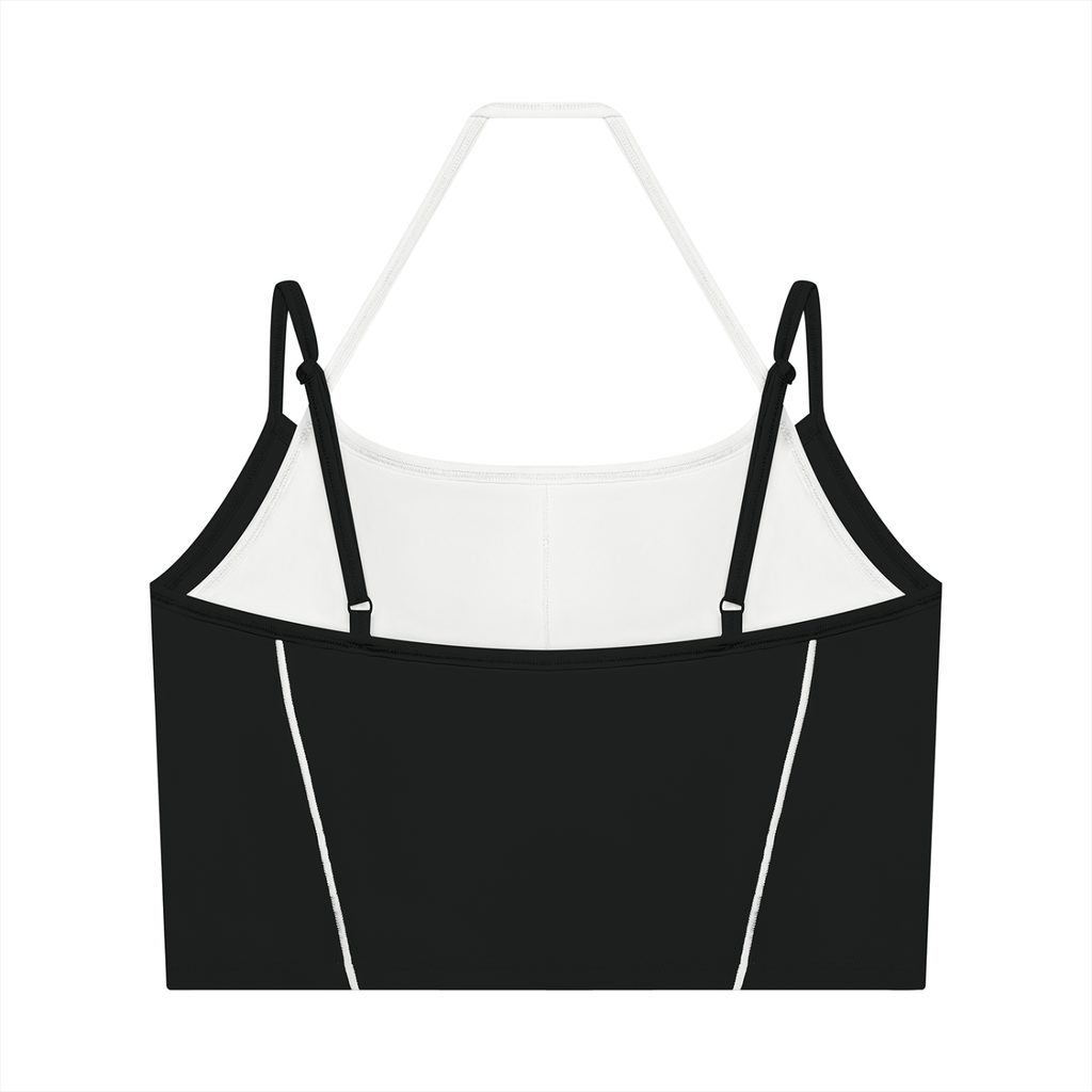 OC Varsity Star - Adult Women's Layered Yoga Tank Top