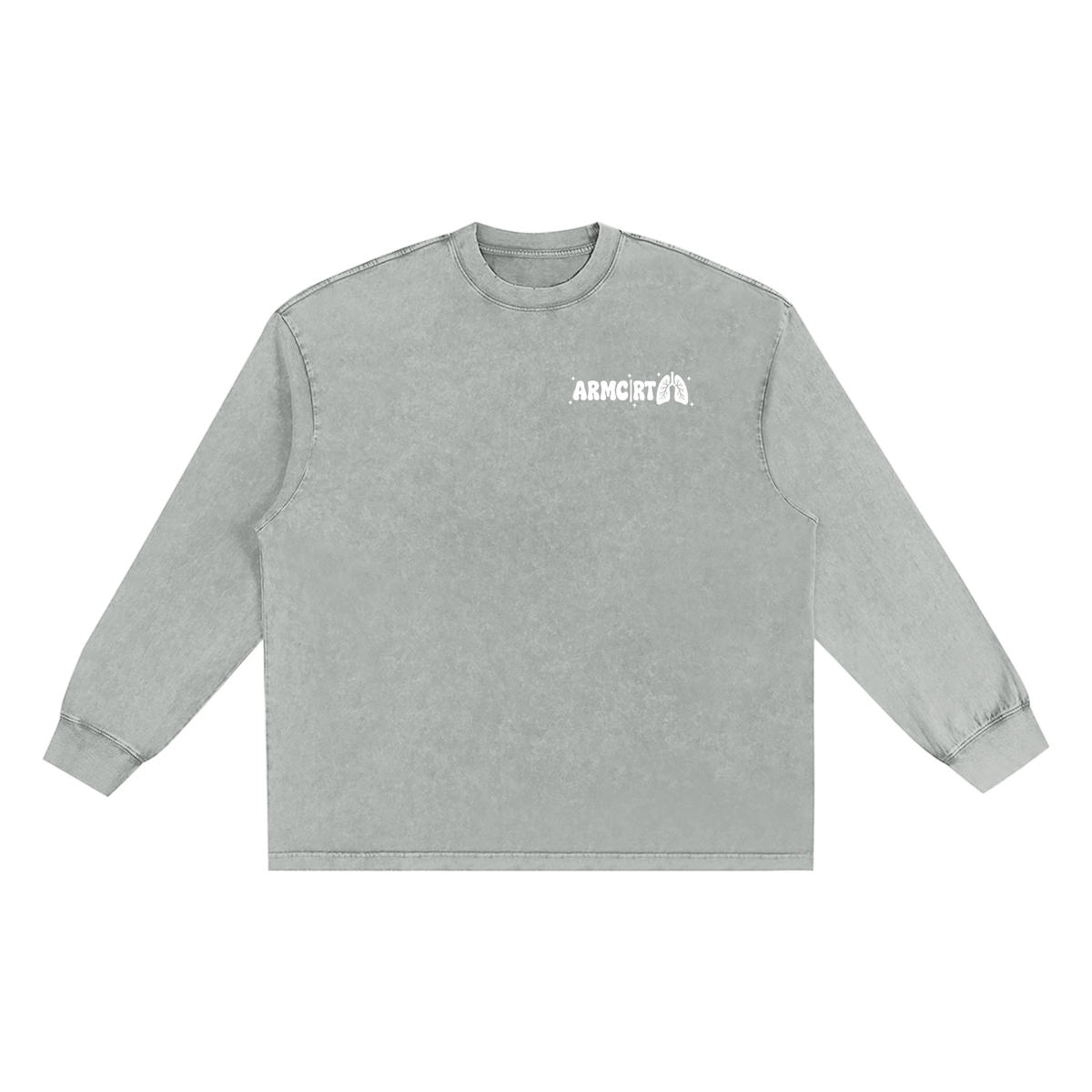 Respiratory Therapy- adult unisex Snow Washed Frayed Edge T-Shirt