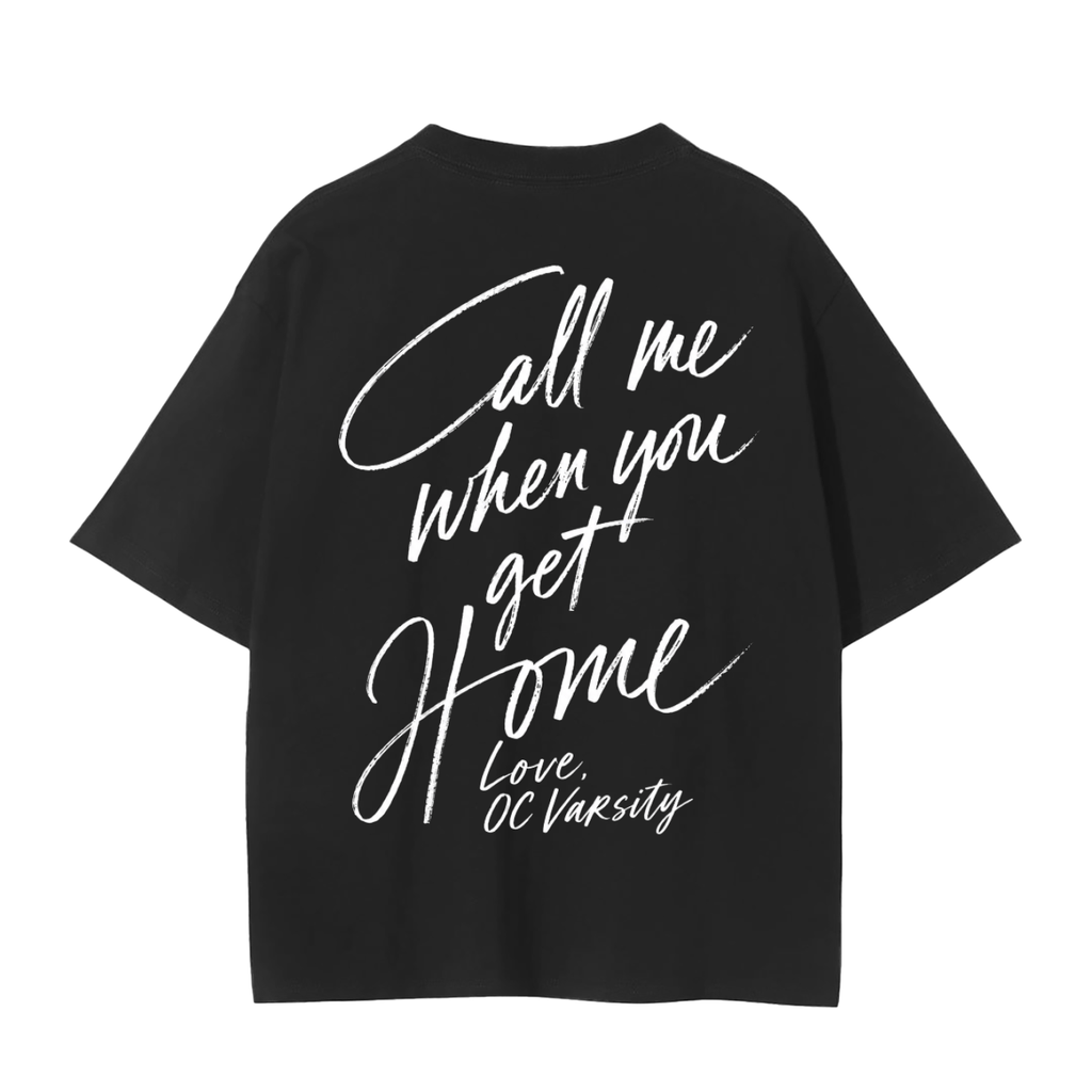 Call me when you get Home- adult unisex Seamless T-Shirt