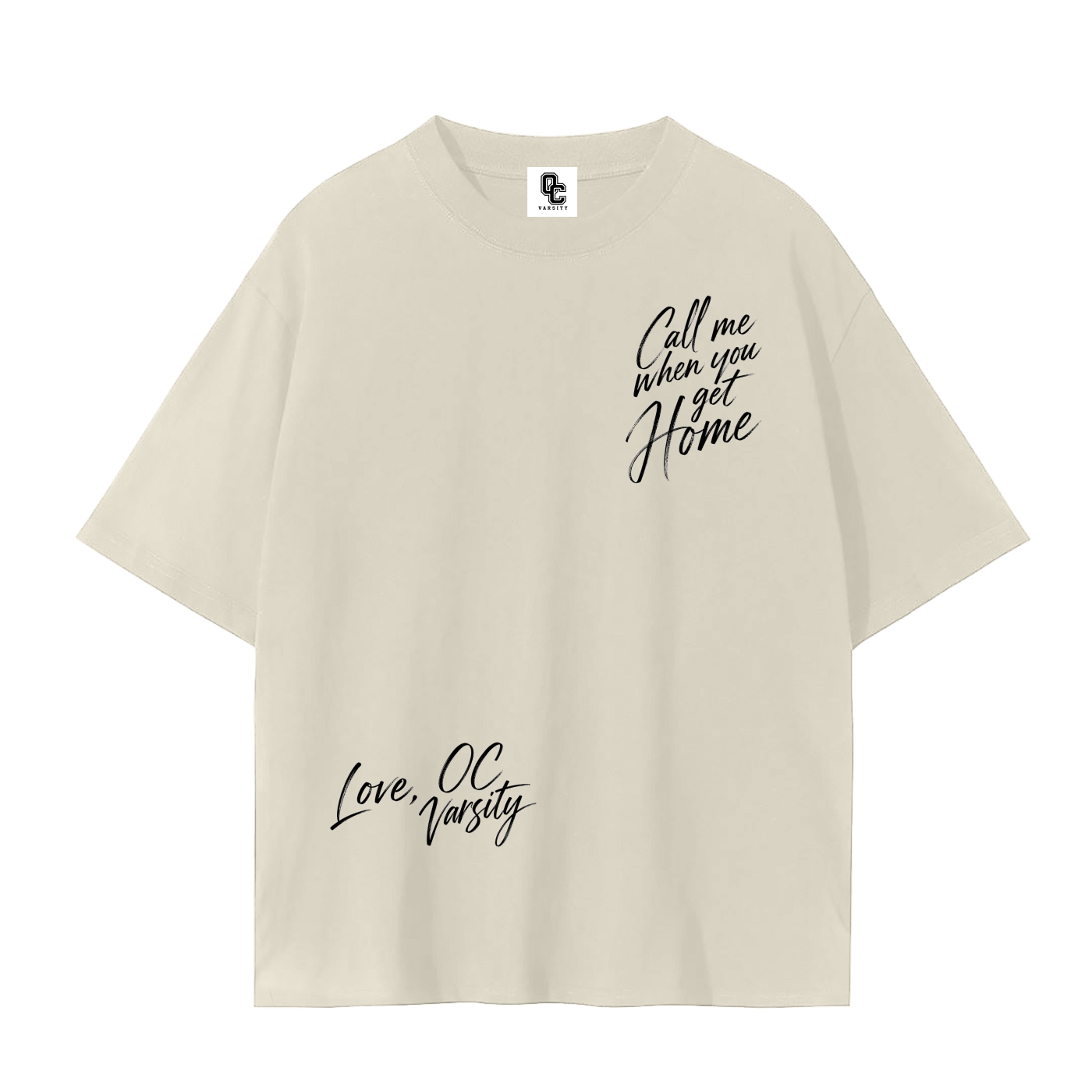 Call me when you get home- adult unisex Seamless T-Shirt