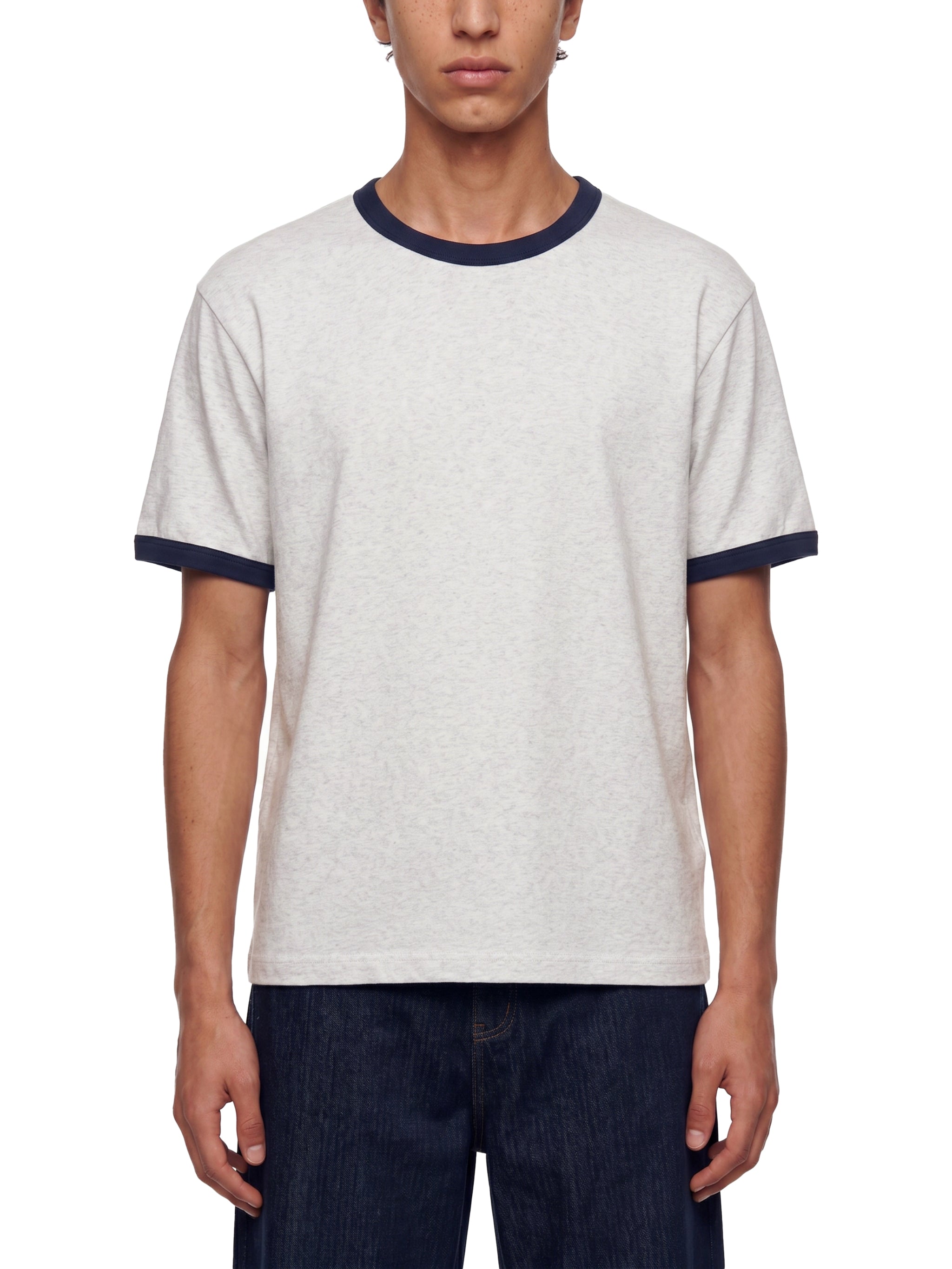 MEXICO OC Varsity- adult unisex Contrast Edge Ribbed Crewneck T-Shirt