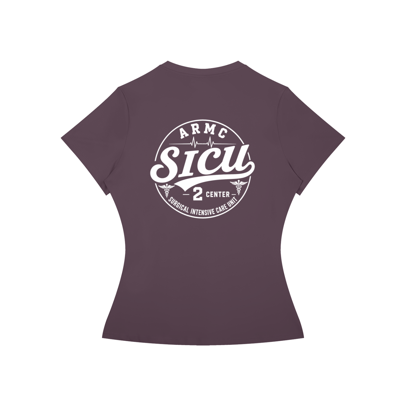 2 Center- Women’s Slim Fit Performance T-Shirt