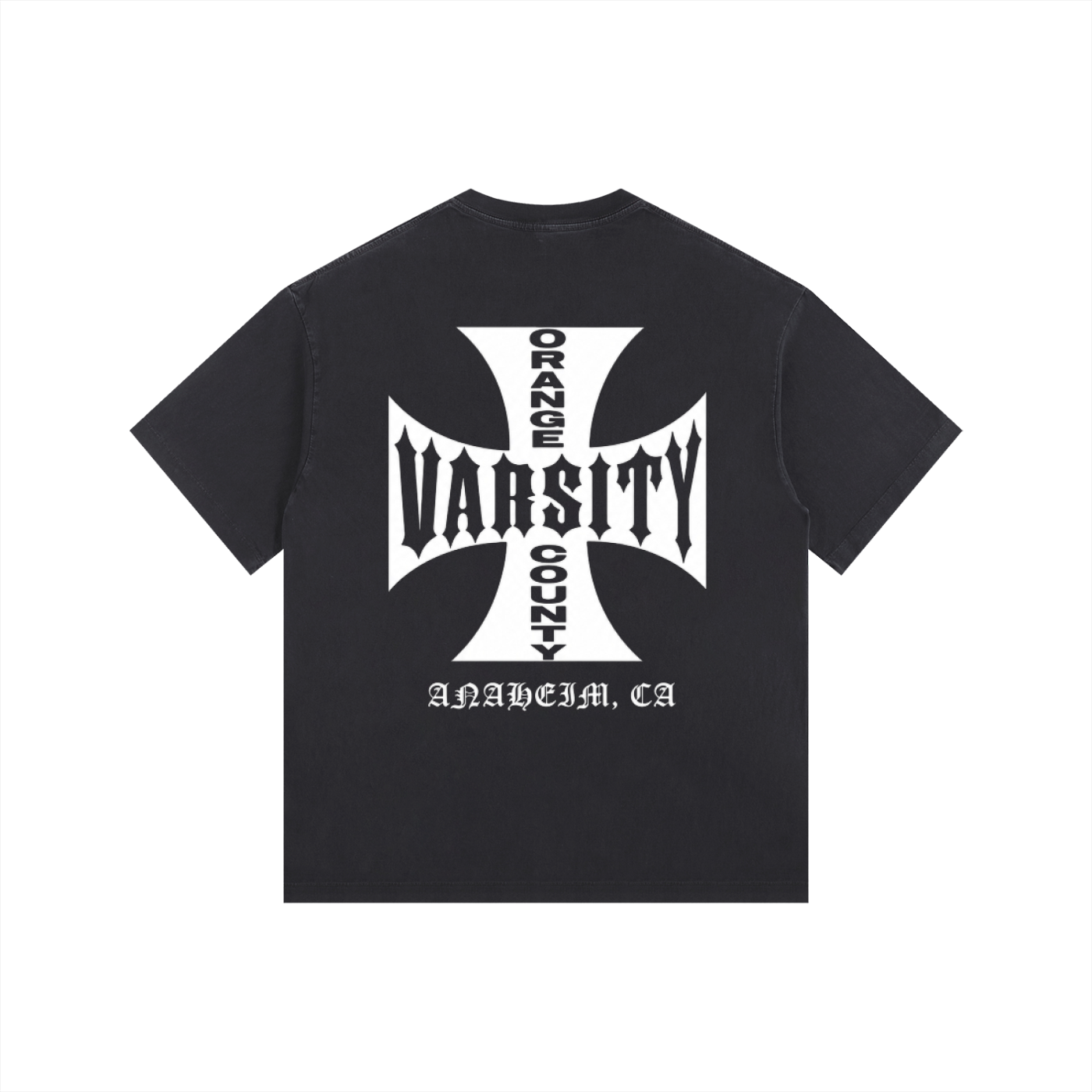 CHOPPERS OC VARSITY- adult unisex Vintage Washed Oversized Cotton T-Shirt