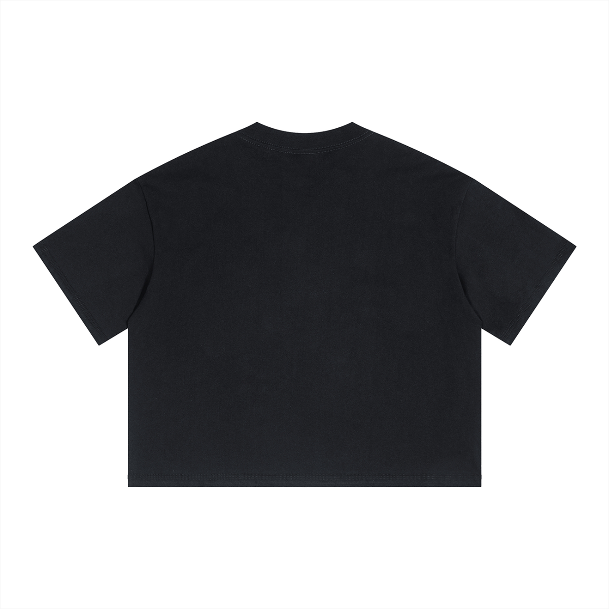 Money Custom - Unisex Boxy Drop Shoulder Crop T-Shirt