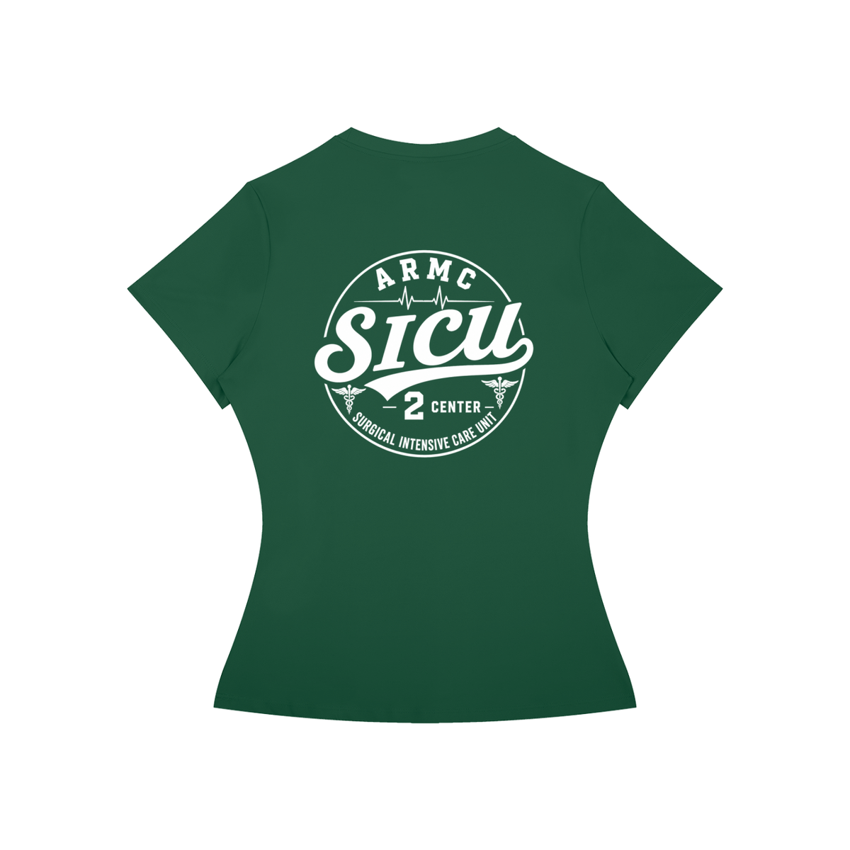 2 Center- Women’s Slim Fit Performance T-Shirt