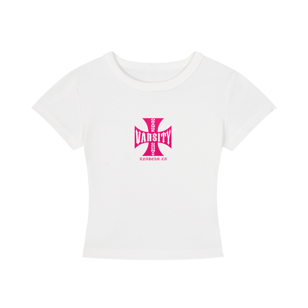 CHOPPERS OCVarsity-Women's Cropped T-Shirt