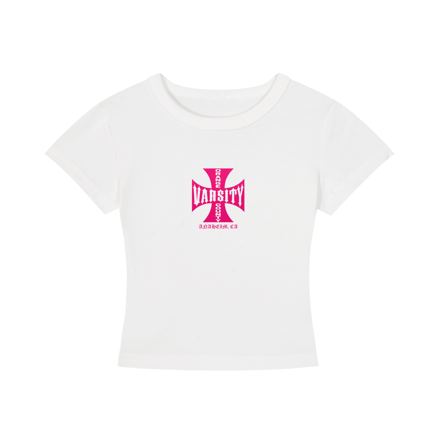 CHOPPERS OCVarsity-Women's Cropped T-Shirt