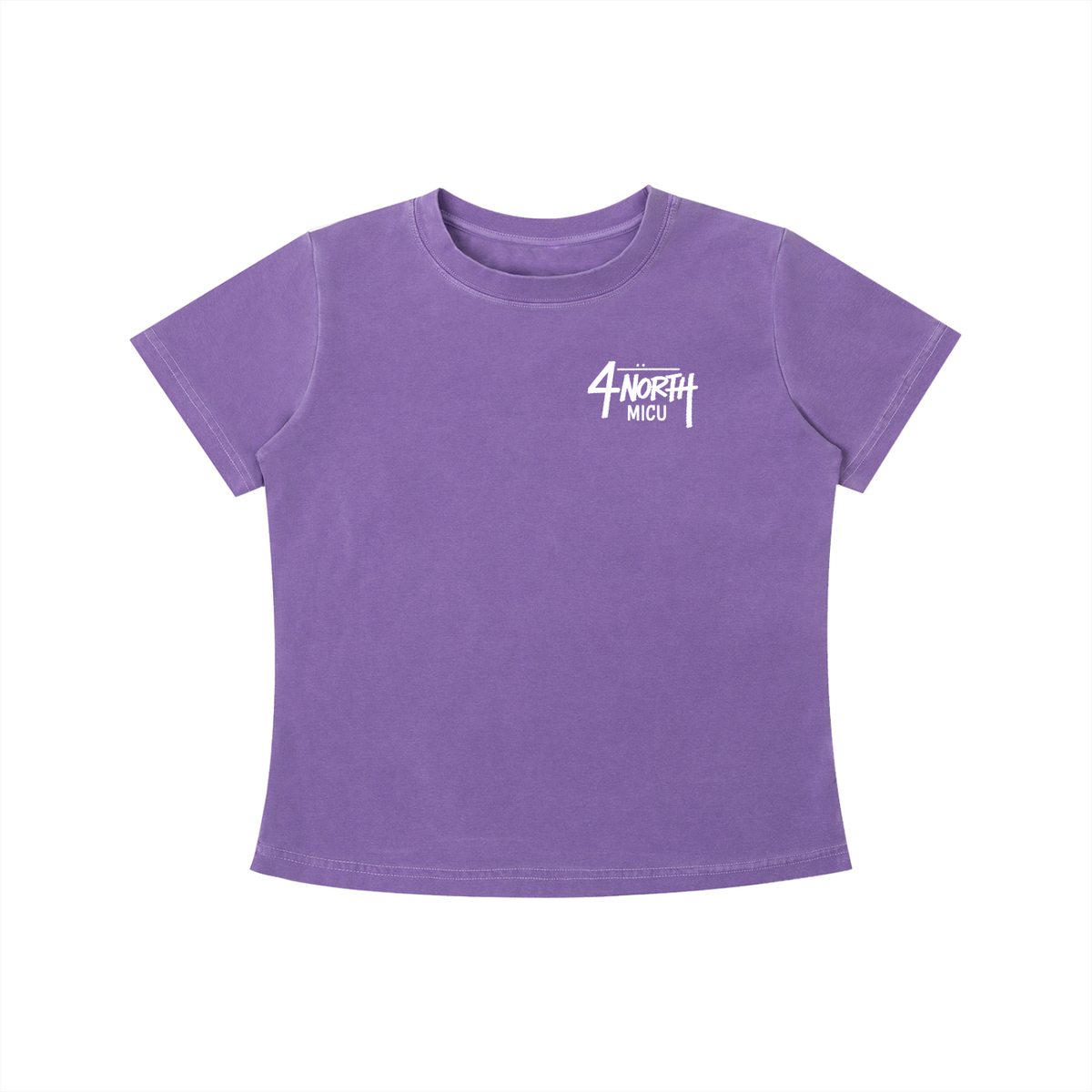 4 North- Vintage Wash Slim Fit T-shirt