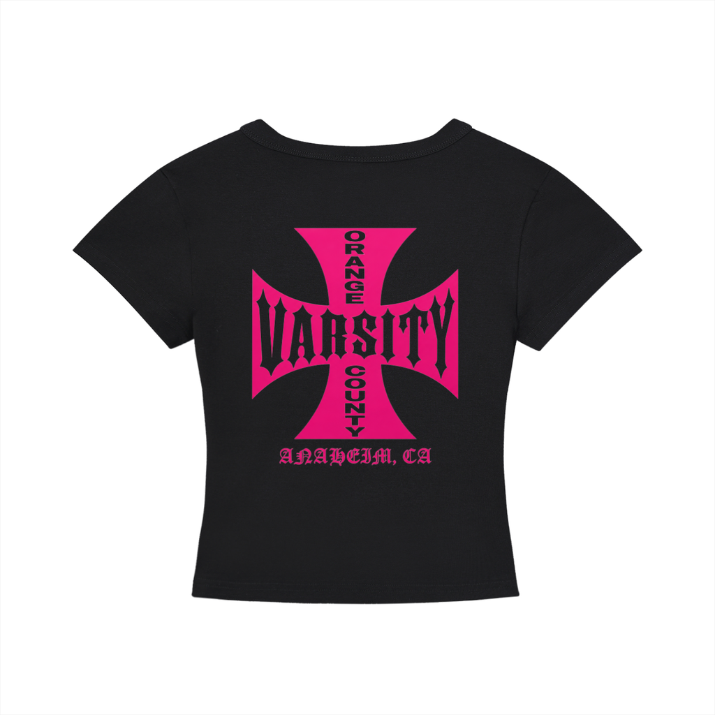 CHOPPERS OCVarsity-Women's Cropped T-Shirt