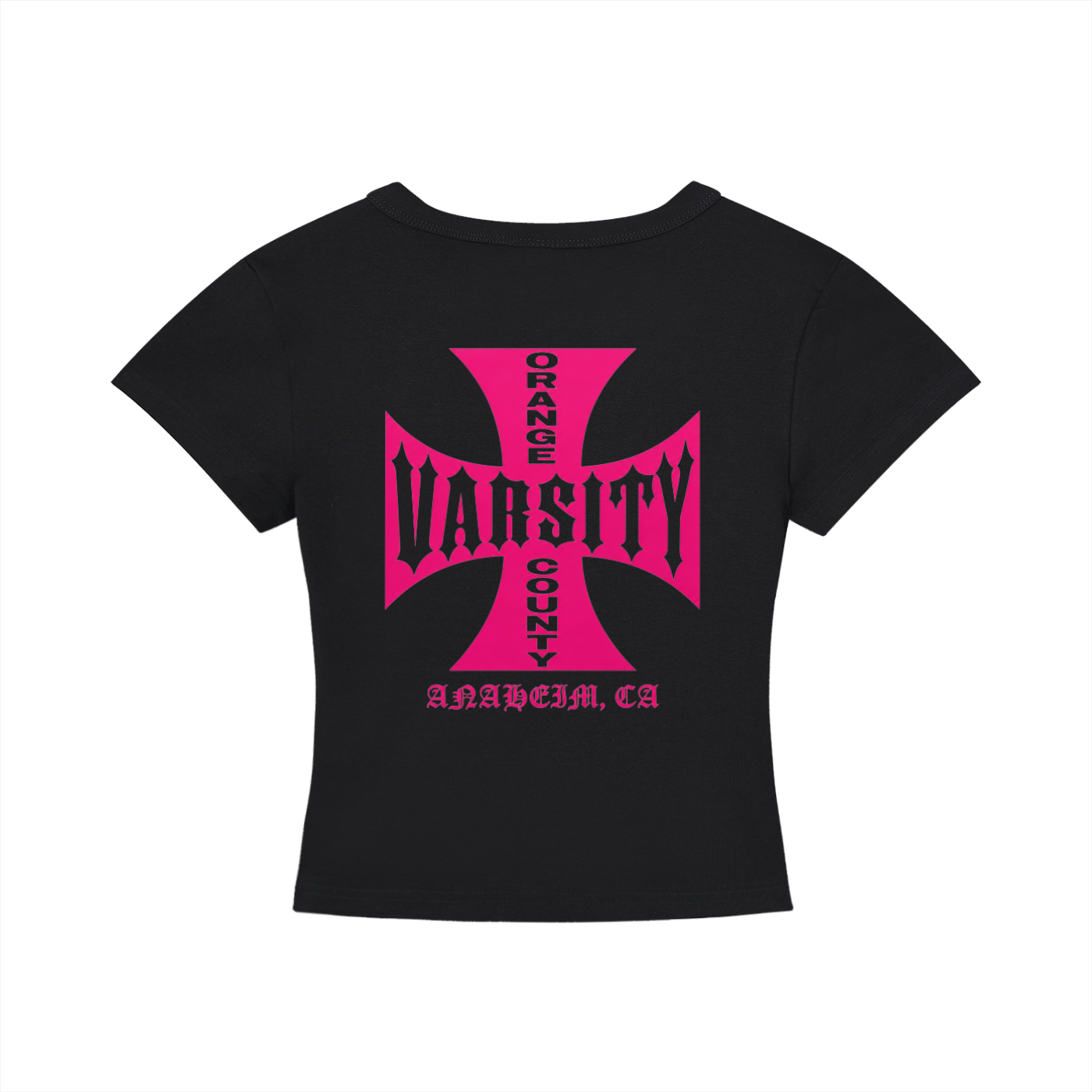 CHOPPERS OCVarsity-Women's Cropped T-Shirt