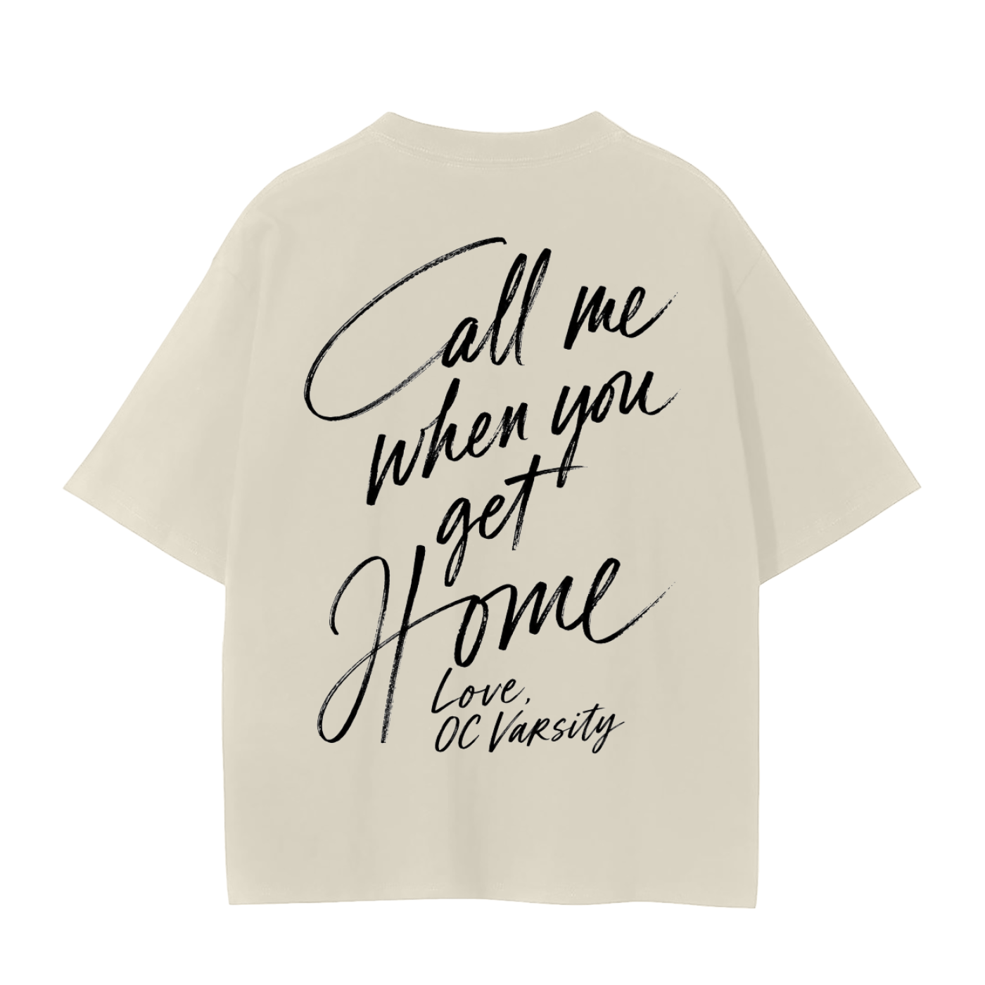 Call me when you get home- adult unisex Seamless T-Shirt