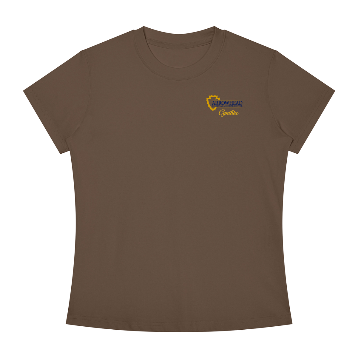Cynthia custom- Women's Slim Fit Crewneck T-Shirt
