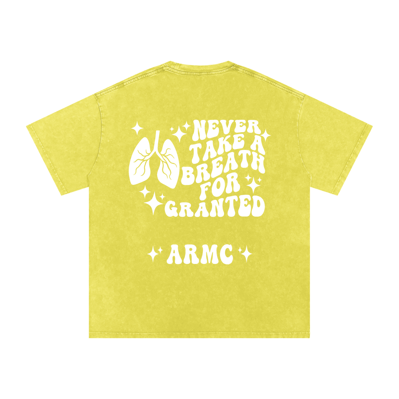 Respiratory Therapy- adult unisex Snow Washed Oversized Cotton T-Shirt