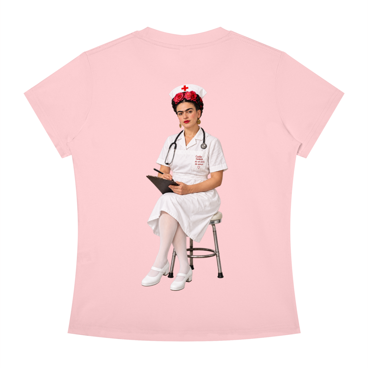 Cynthia custom- Women's Slim Fit Crewneck T-Shirt