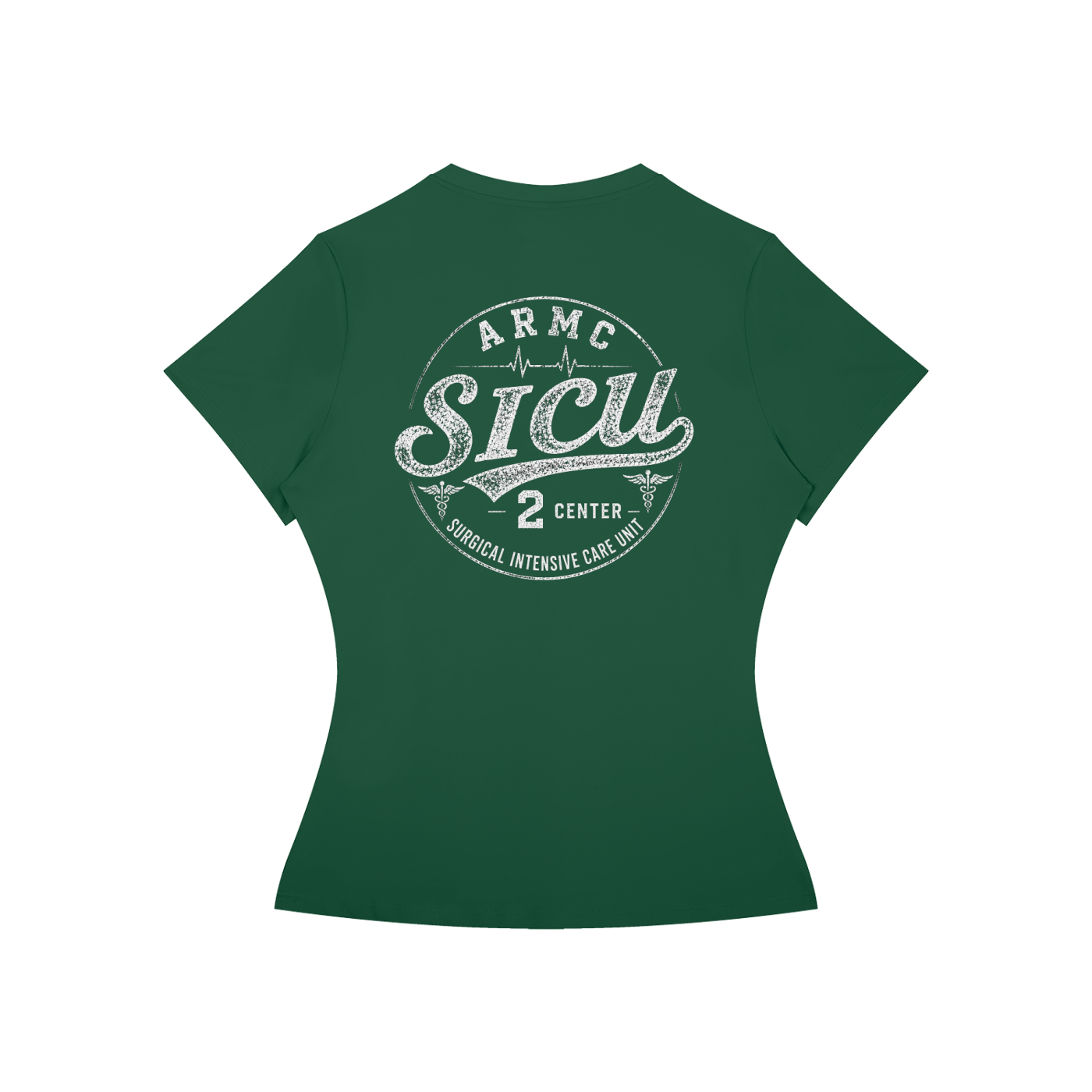 2 Center- Women’s Slim Fit Performance T-Shirt
