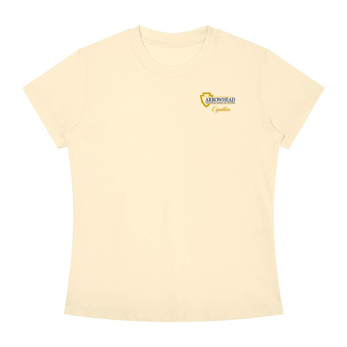 Cynthia custom- Women's Slim Fit Crewneck T-Shirt