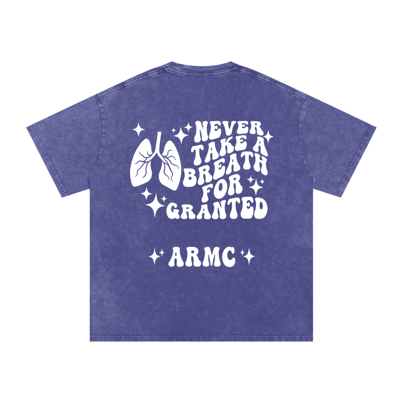 Respiratory Therapy- adult unisex Snow Washed Oversized Cotton T-Shirt