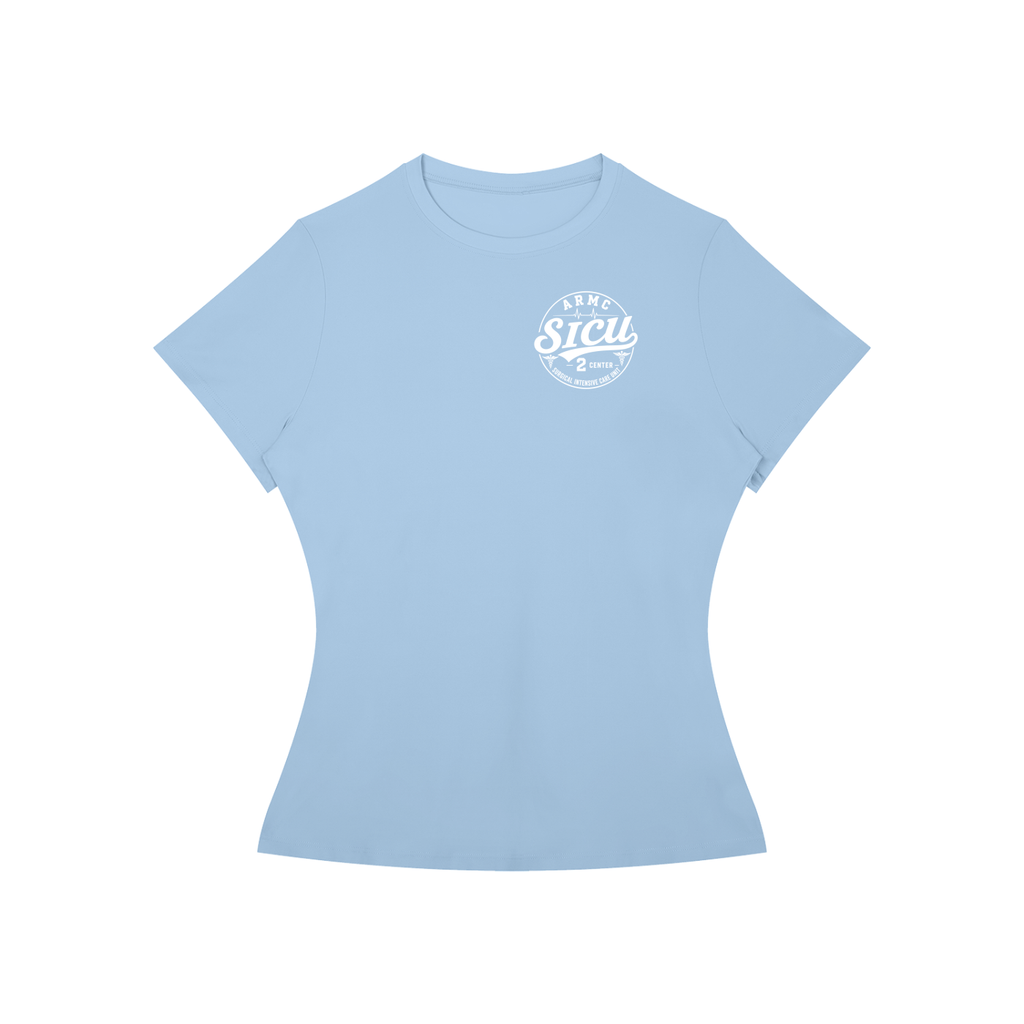 2 Center- Women’s Slim Fit Performance T-Shirt