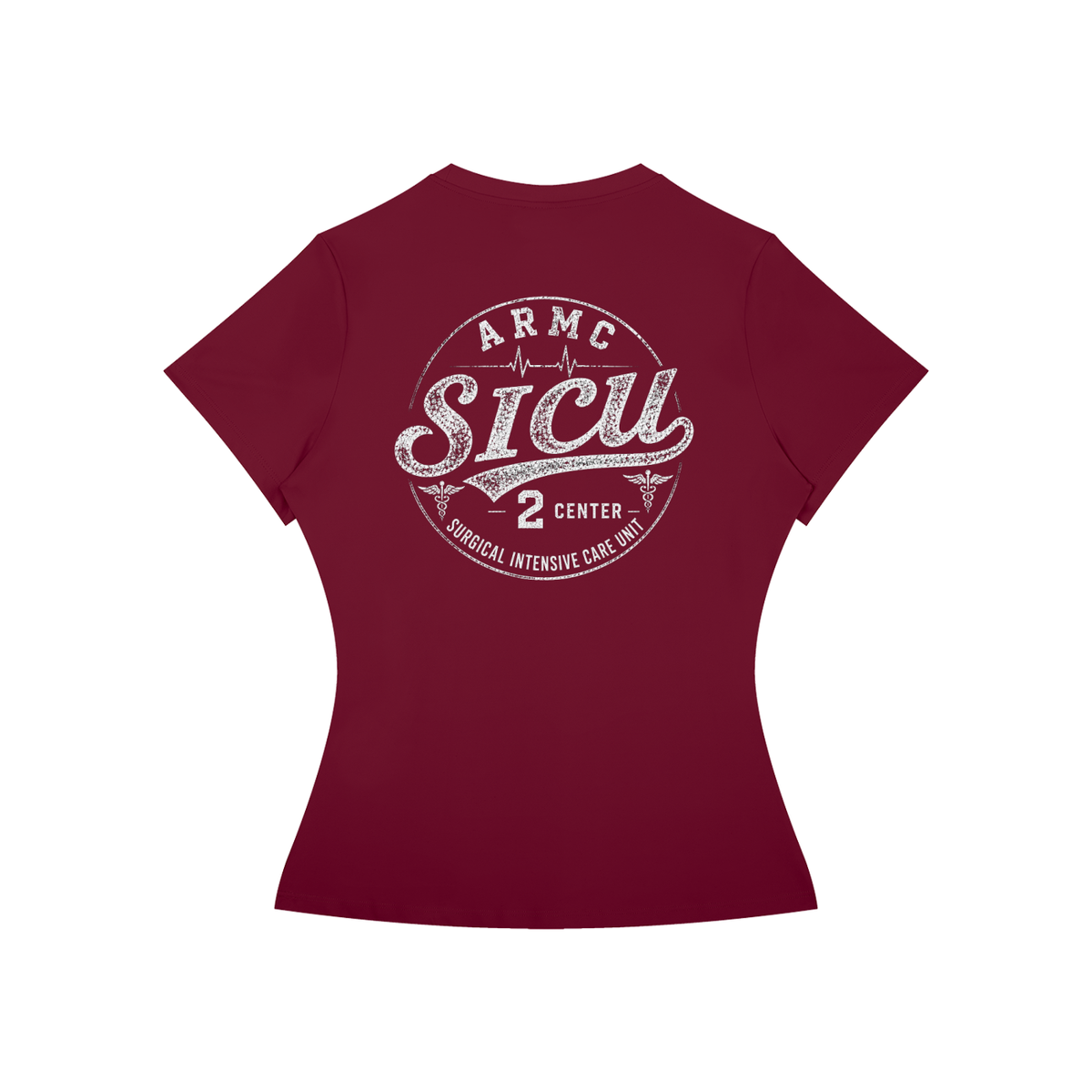 2 Center- Women’s Slim Fit Performance T-Shirt