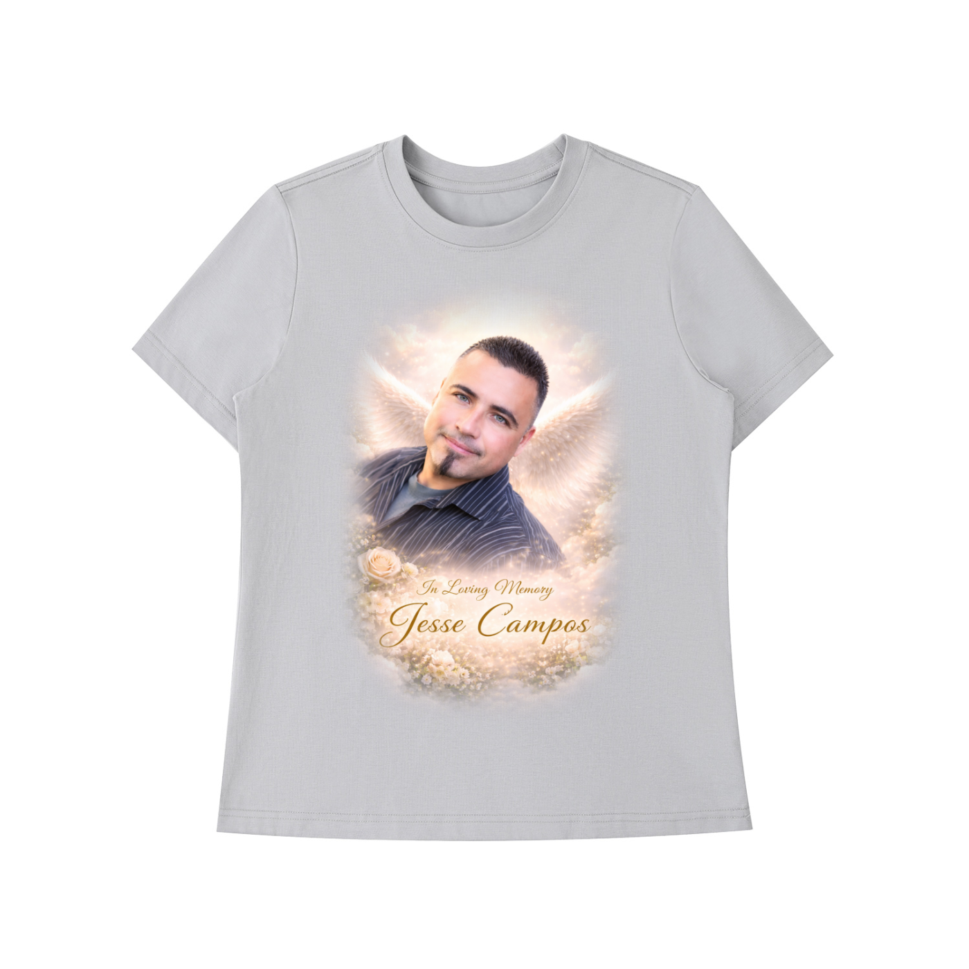 Custom Memorial ‘Jesse’ - adult women essential standard shoulder t-Shirt