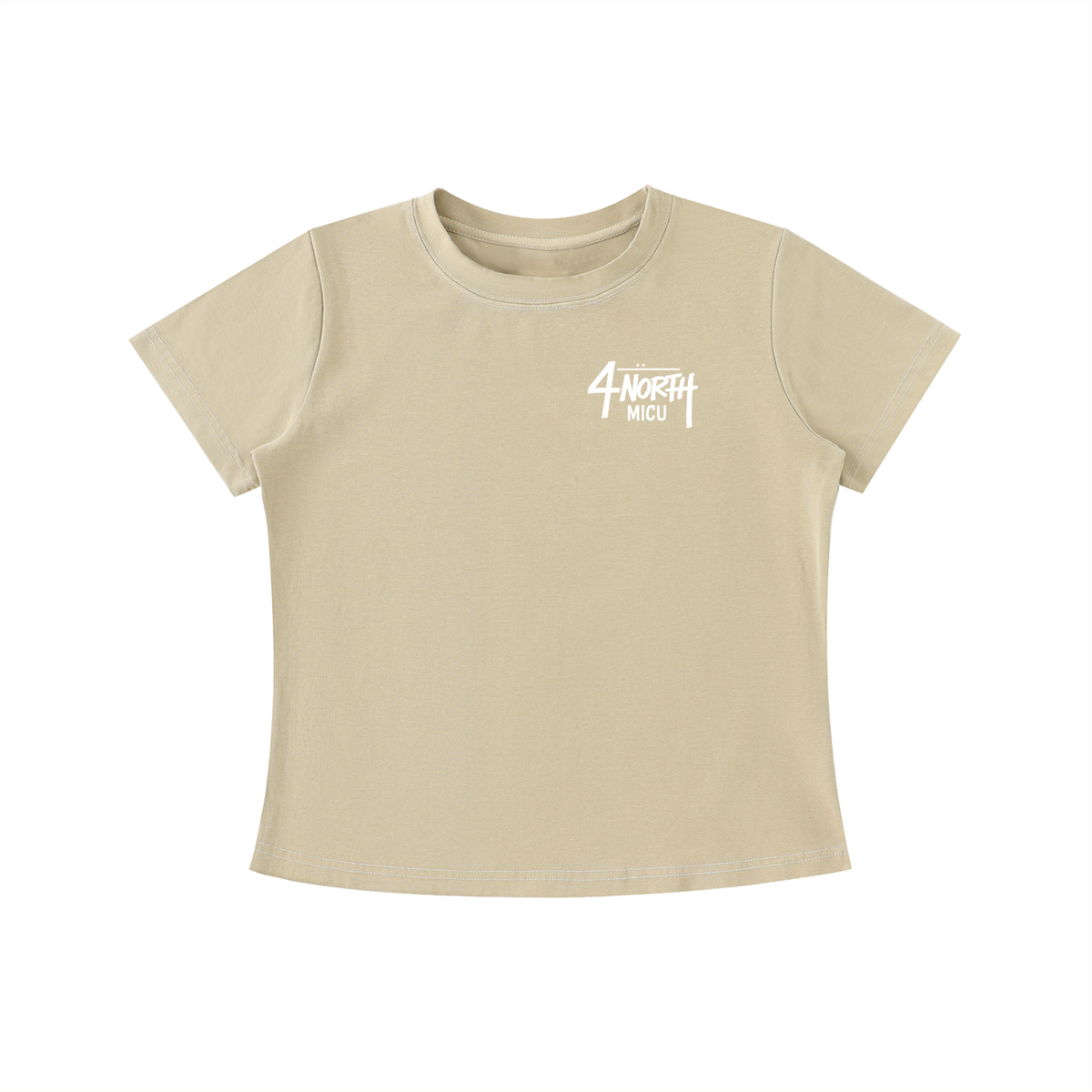 4 North- Vintage Wash Slim Fit T-shirt